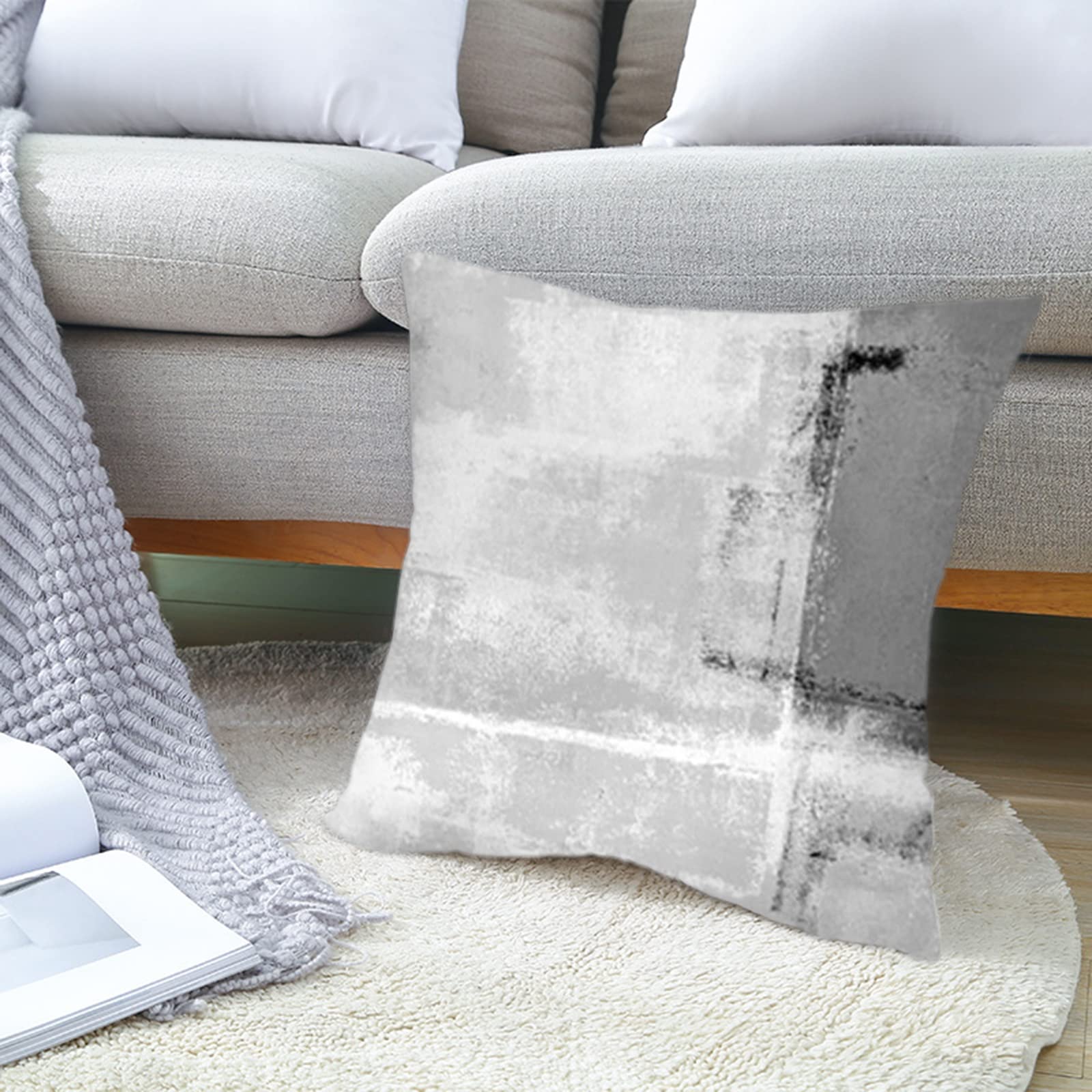 Daesar Housse Coussin Pour Canapé, Coussin