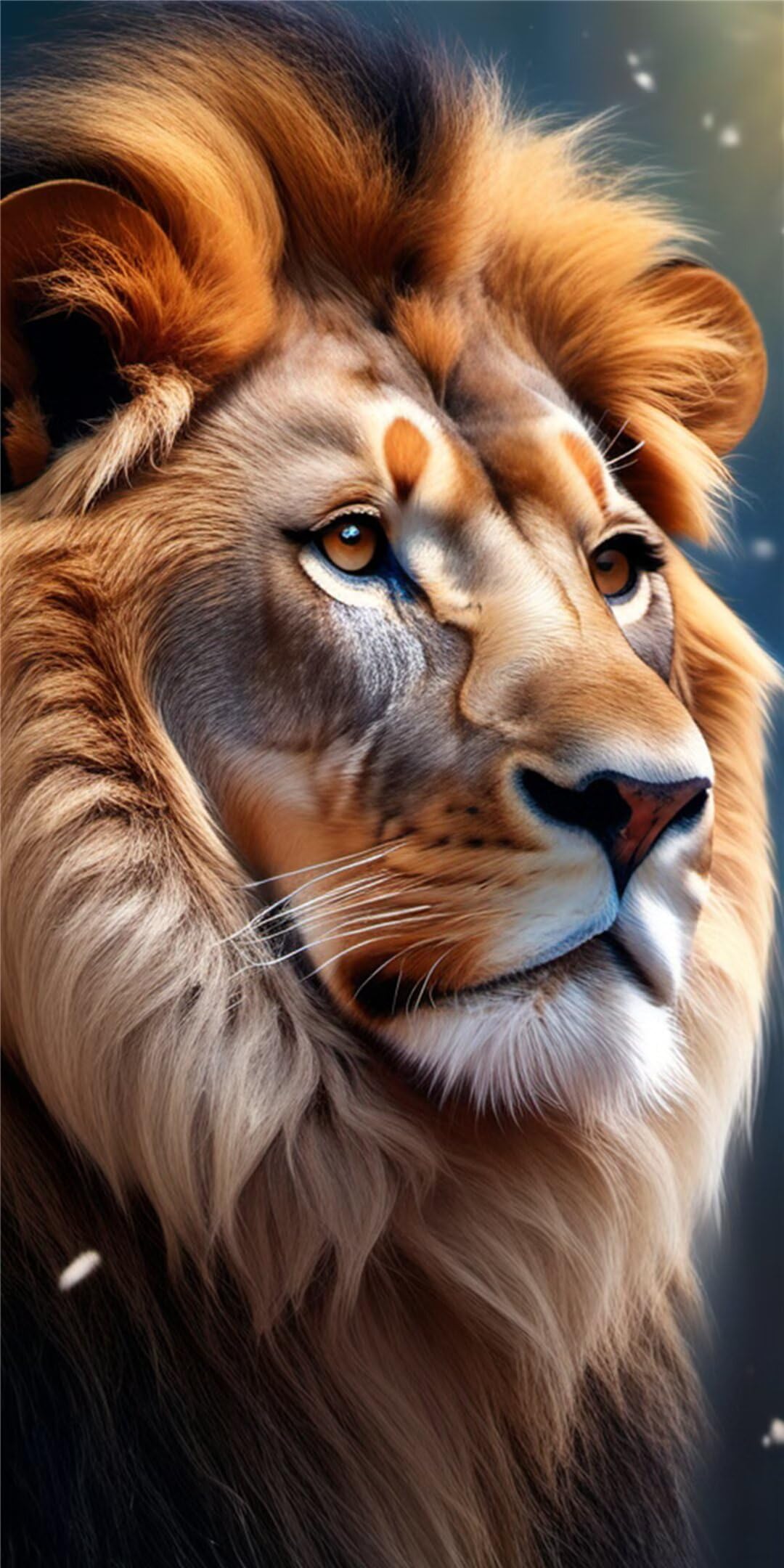 Point de croix diamant painting lion 5D anti-stress kit complet décoration murale