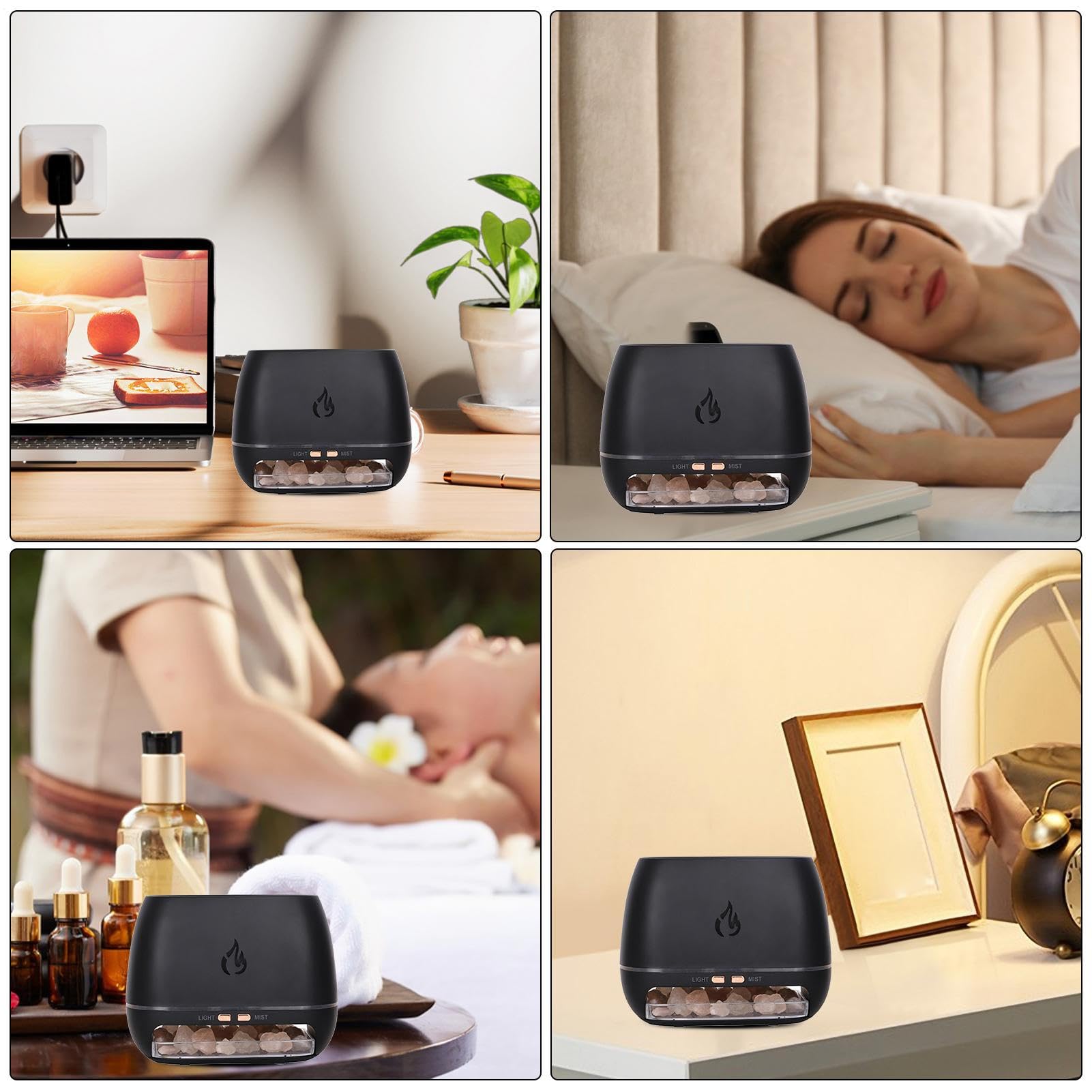 Diffusori a ultrasuoni Ultrasuoni, Olio per aromaterapia, Timer, | Diffusore Olio Profumato d'illuminazione ambiente