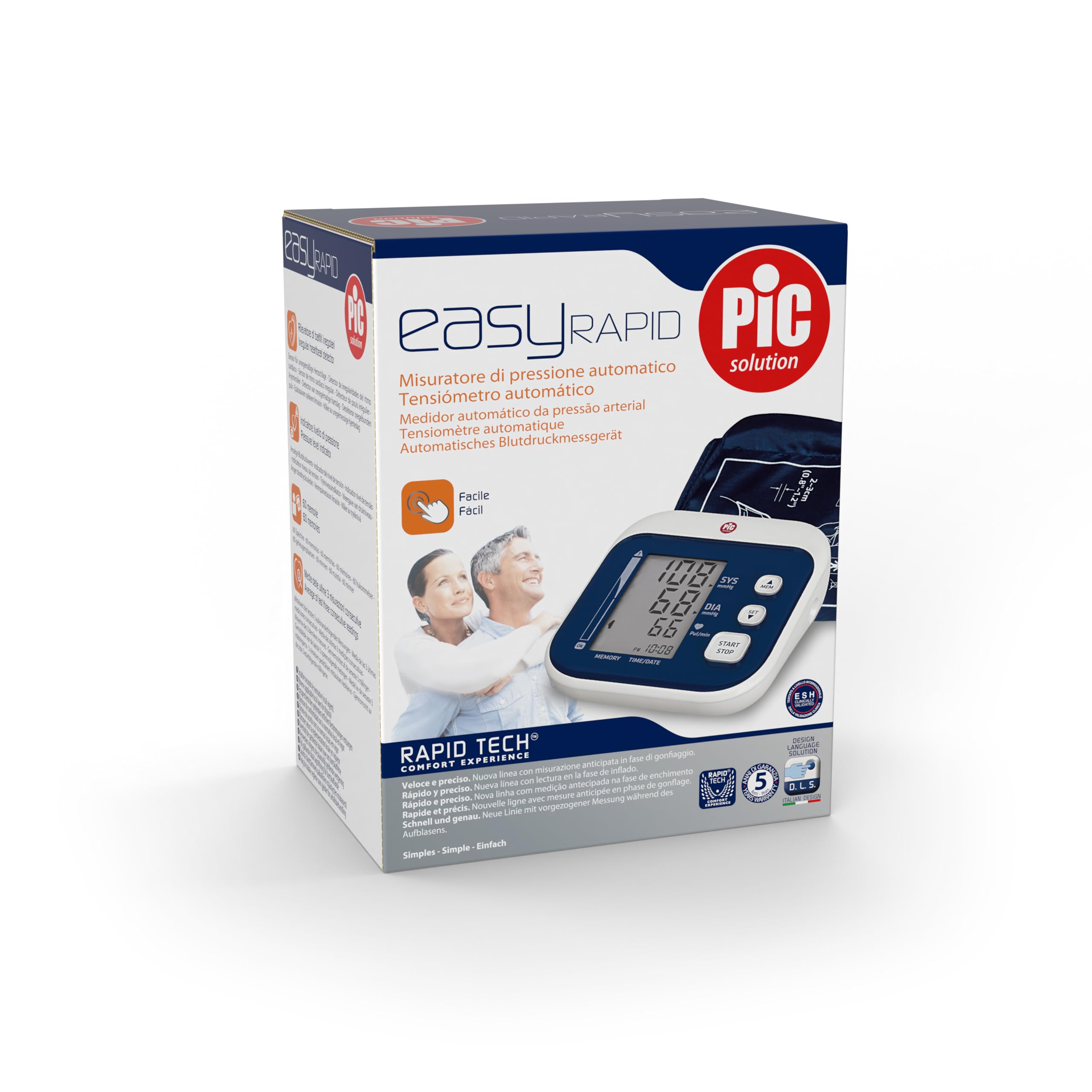 Pic Solution Easyrapid Sphygmomanomètre Tensiomètre
