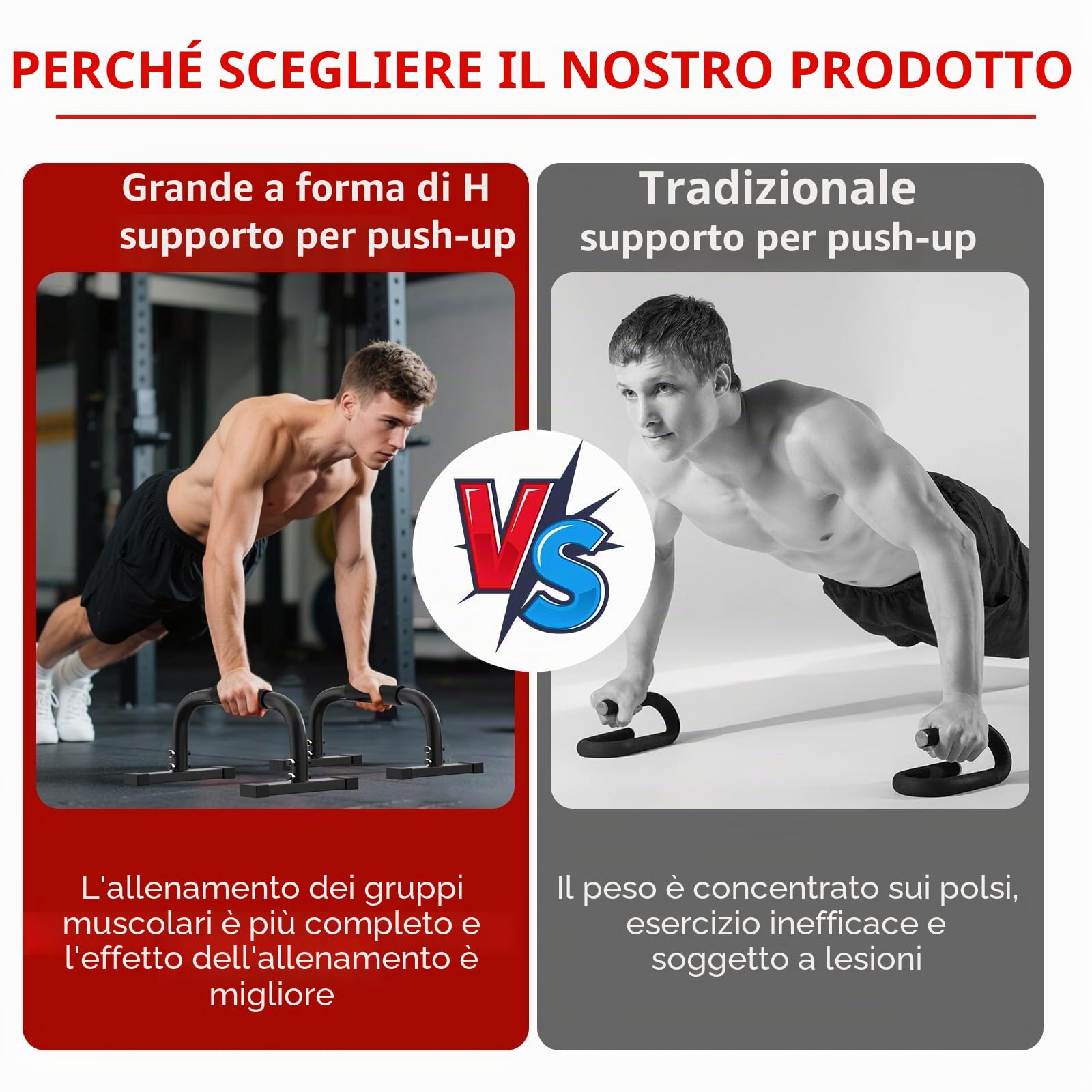 Parallele Calisthenics, Parallettes Bars Dip Calisthenics, 25,9cm di altezza 300kg Barretta Parallela, Attrezzature Calisteniche per interni ed esterni, adatta per attività Domestiche e flessioni
