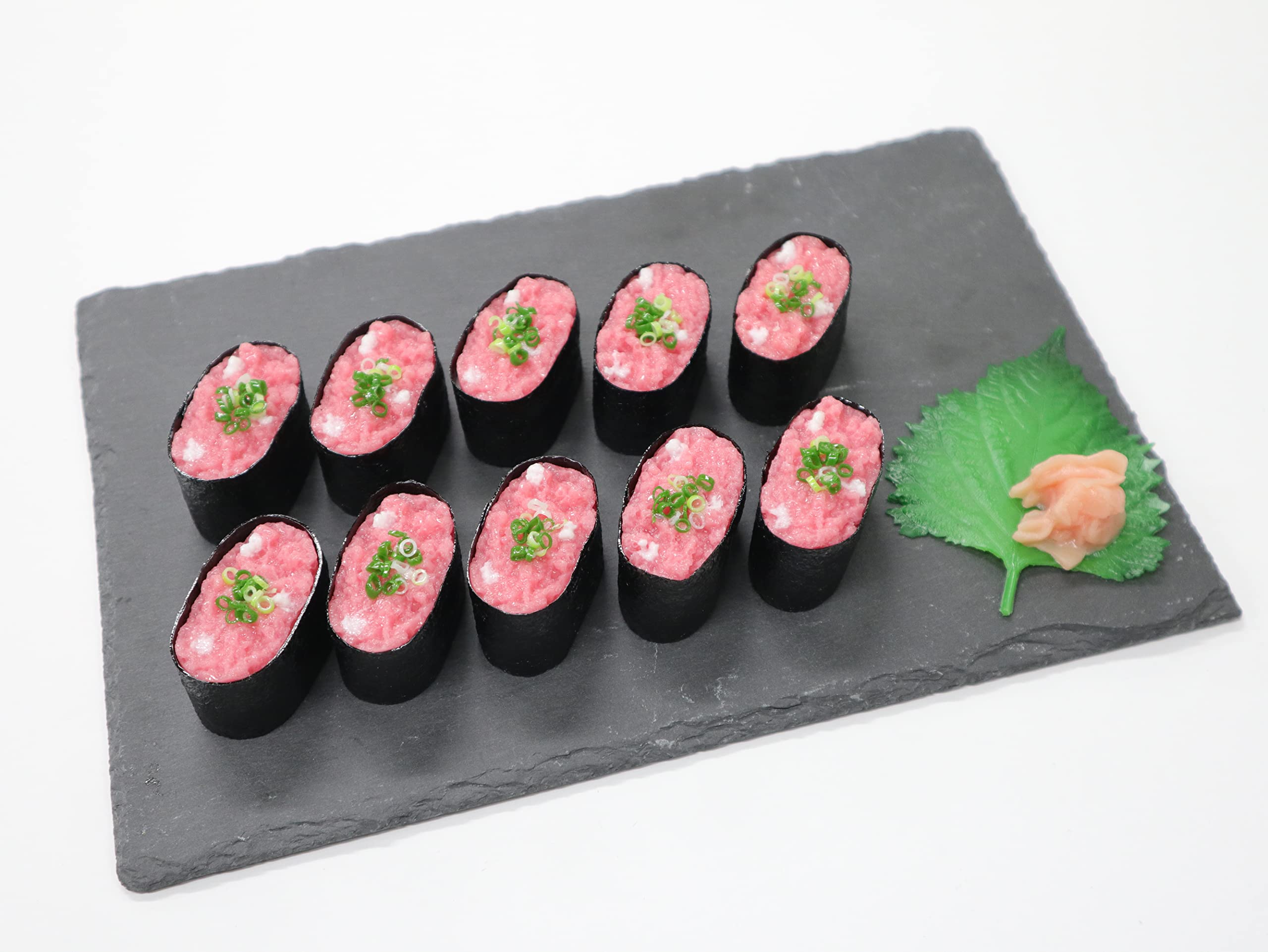 食品サンプル　中とろ Amazon.co.jp: 食品サンプル 寿司 ネギトロ（10貫セット