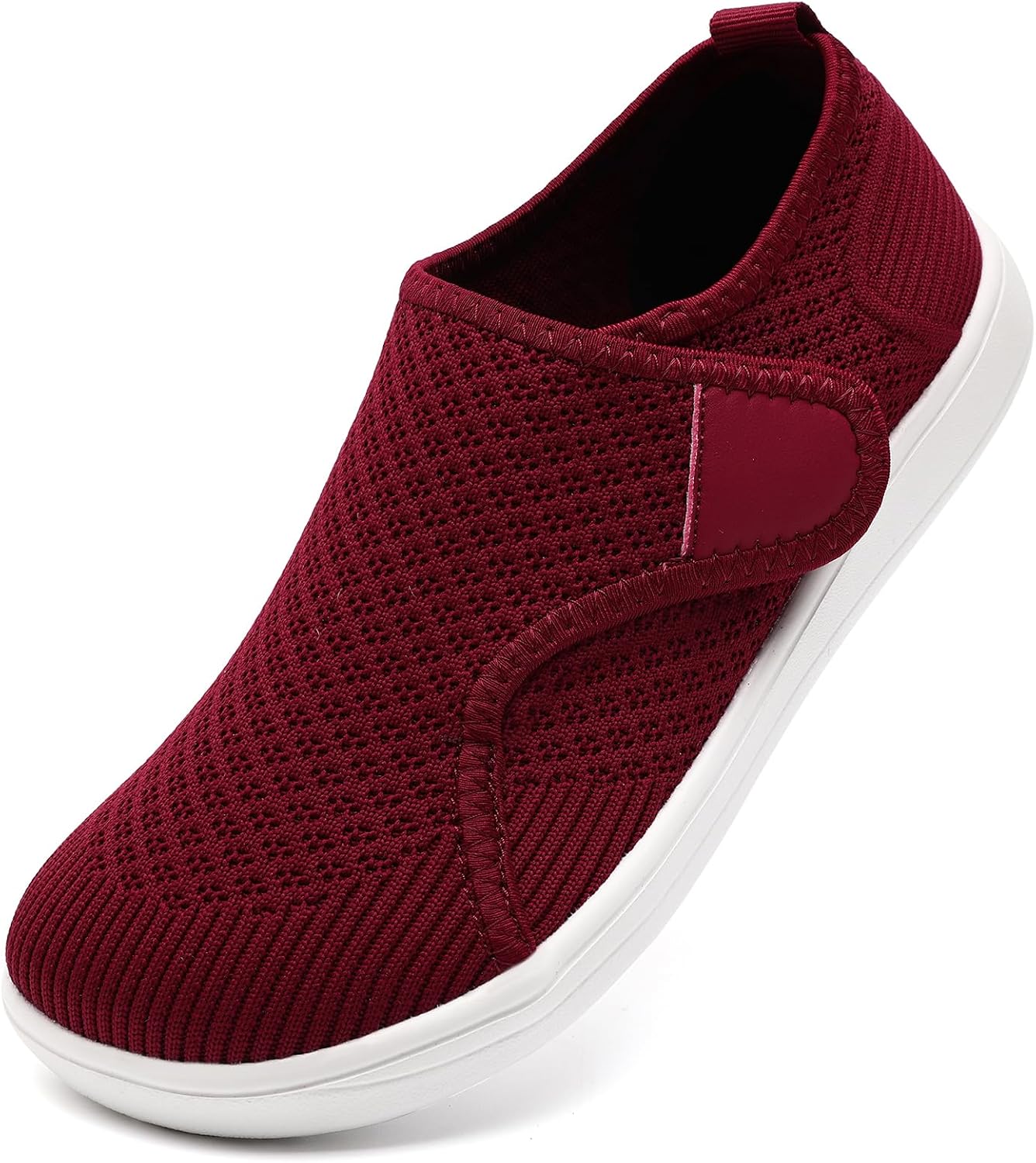 Diabetic Shoes for Women Walking Orthopedic Lightweight Adjustable Wide Toe Box Shoes for Swollen Feet