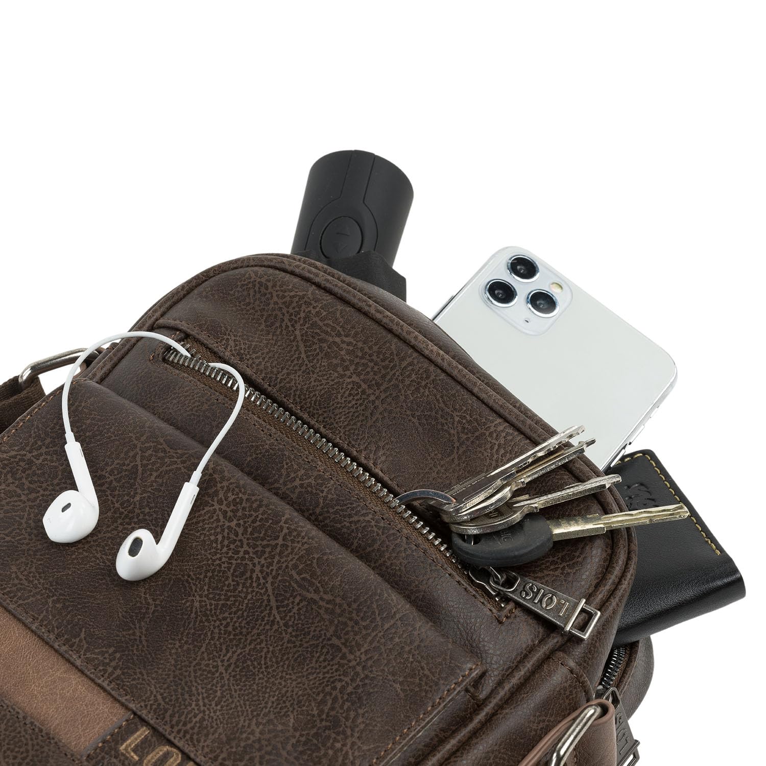 Lois - Bandoleras Hombre - Bolso Hombre Bandolera Ajustable - Bandolera Hom