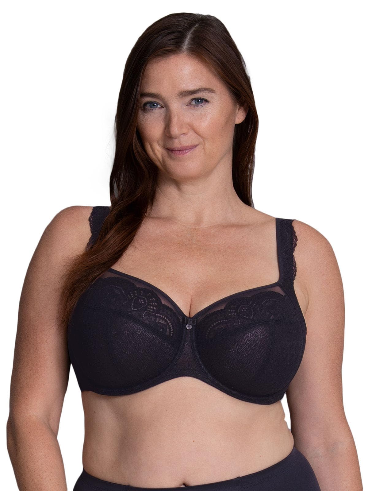 Rosa Faia Selma Bra - Underwired Full Cup - Black - 38H