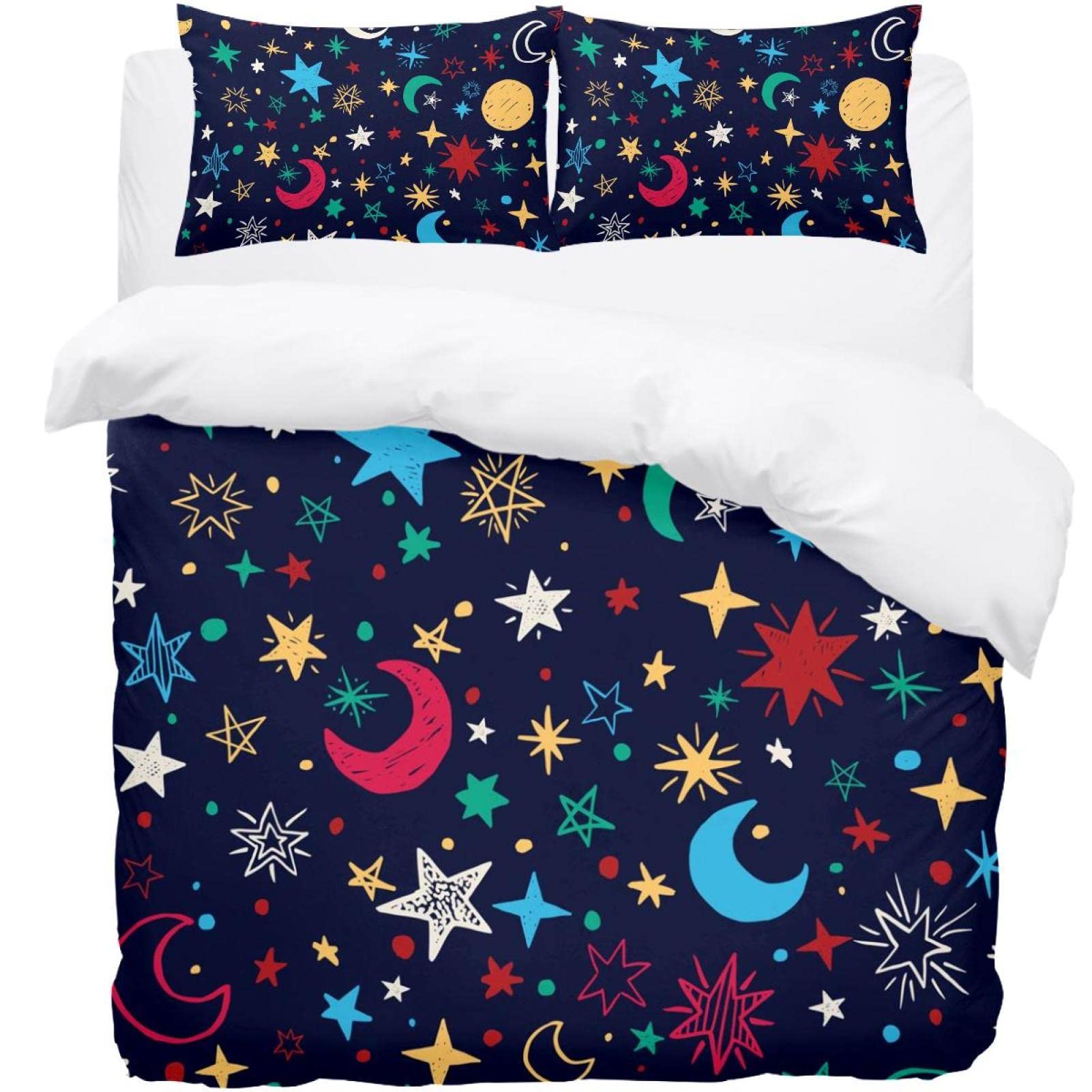 Parure de lit lune et étoile pour créer un cocon magique dans la chambre des enfants