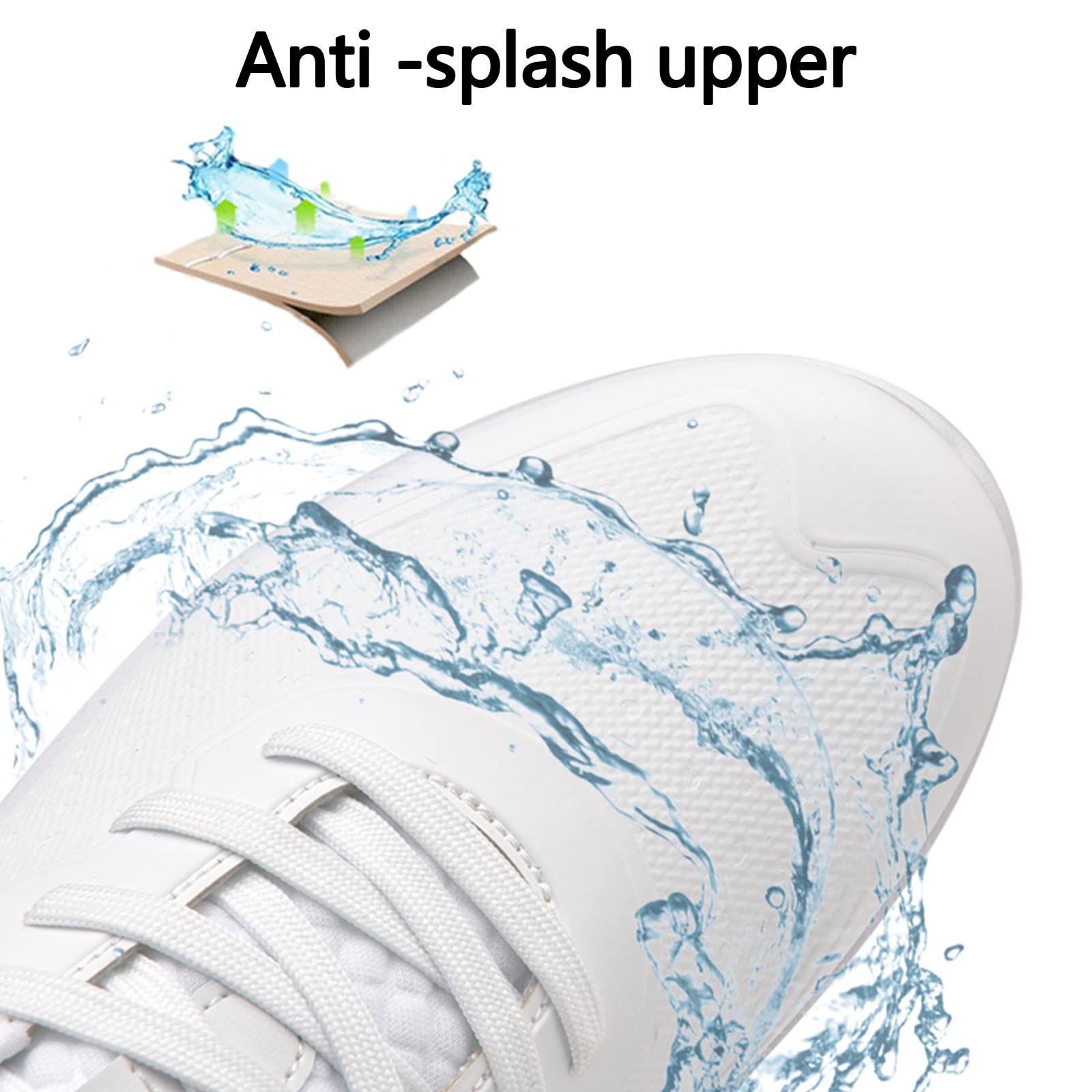SDEQA Chaussures De Golf Femmes Traineurs Imperméables Extérieurs sans Pointes Grande Taille Anti-Skid Respirante