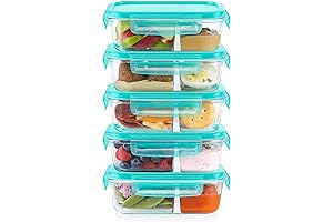 Mealbox 10-Piece Pyrex Lunch Containers with Lids