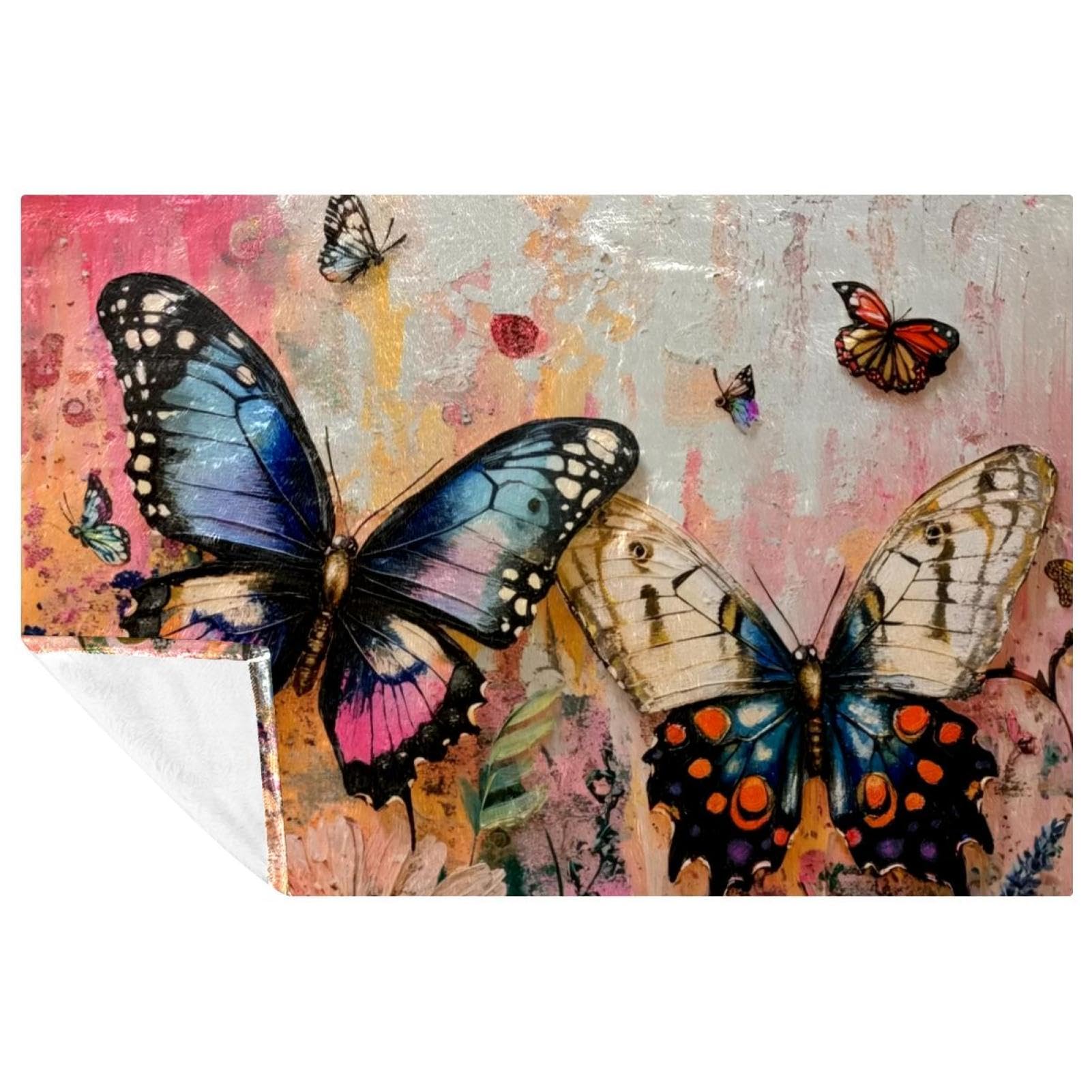 Couverture douce peinture à l'huile un cocon de douceur artistique à la maison