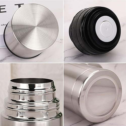 Miniatura 5 de Taza de café con aislamiento térmico Frasco de acero inoxidable para bebidas frías y calientes de doble pared de vacío vaso de viaje jarra de té