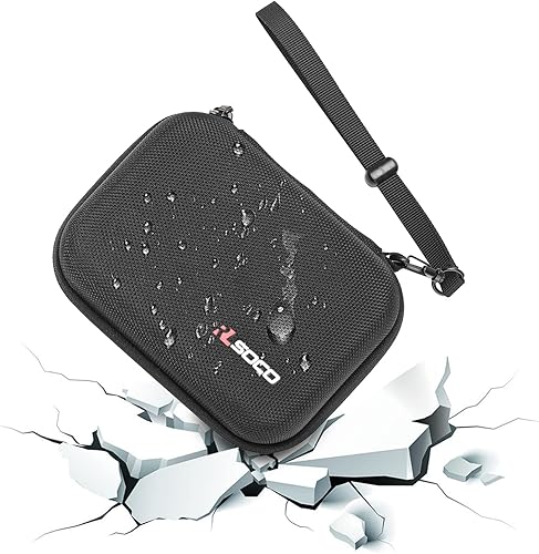 Miniatura 5 de RLSOCO Estuche de transporte para máquina etiquetadora NIIMBOT D11D110 y Phomemo D30, compatible con cinta y accesorios (solo funda)