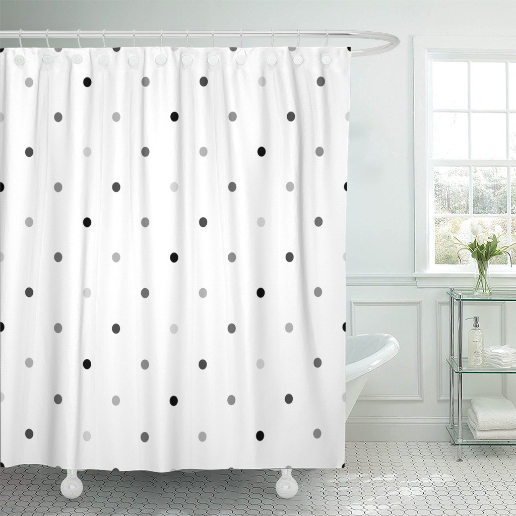 Grey Polka Dot Curtains Curtains & Drapes 2023