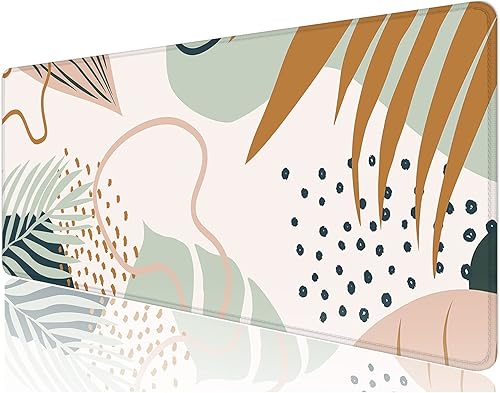 Tapete de escritorio, 32 x 12 pulgadas, XXL extendido, grande, alfombrilla de mouse para juegos, decoración de escritorio, bonitos suministros de