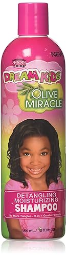 Miniatura 1 de African Pride Dream Kids Olive Miracle Champú desenredante de 12 onzas (paquete de 6)