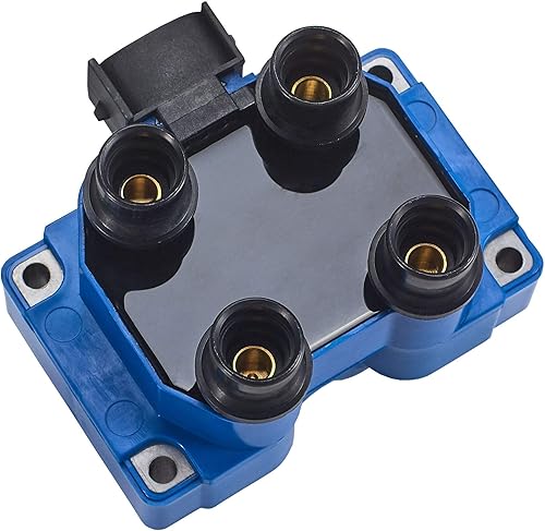 Miniatura 6 de ENA Paquete de bobina de encendido azul compatible con Ford Lincoln Mazda Mercury F150 F250 Contour E-150 Escort Explorer Mustang Ranger Town Car