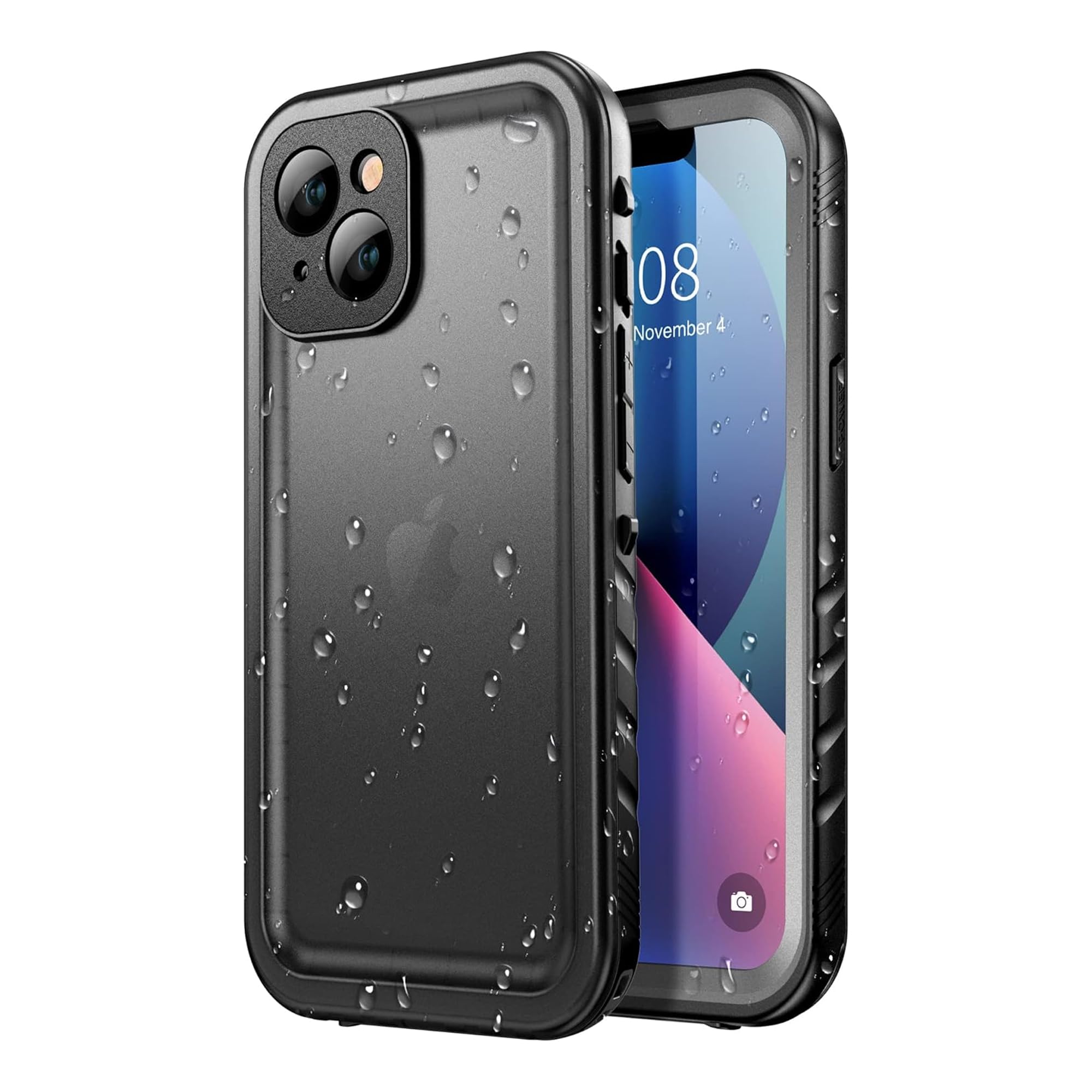 ☆ 防水ケース スマホ 防水スマホケース iPhone13 ブラック 1069 Amazon.co.jp: SPORTLINK iPhone 13 用 防水ケース 完全保護 防雪 防塵