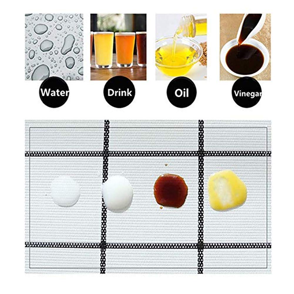 FANSU 3D Wasserdichte Tischdecke Aus Polyester – 150x210 Cm, Abwaschbar & Fleckschutz – Für Innen & Außen