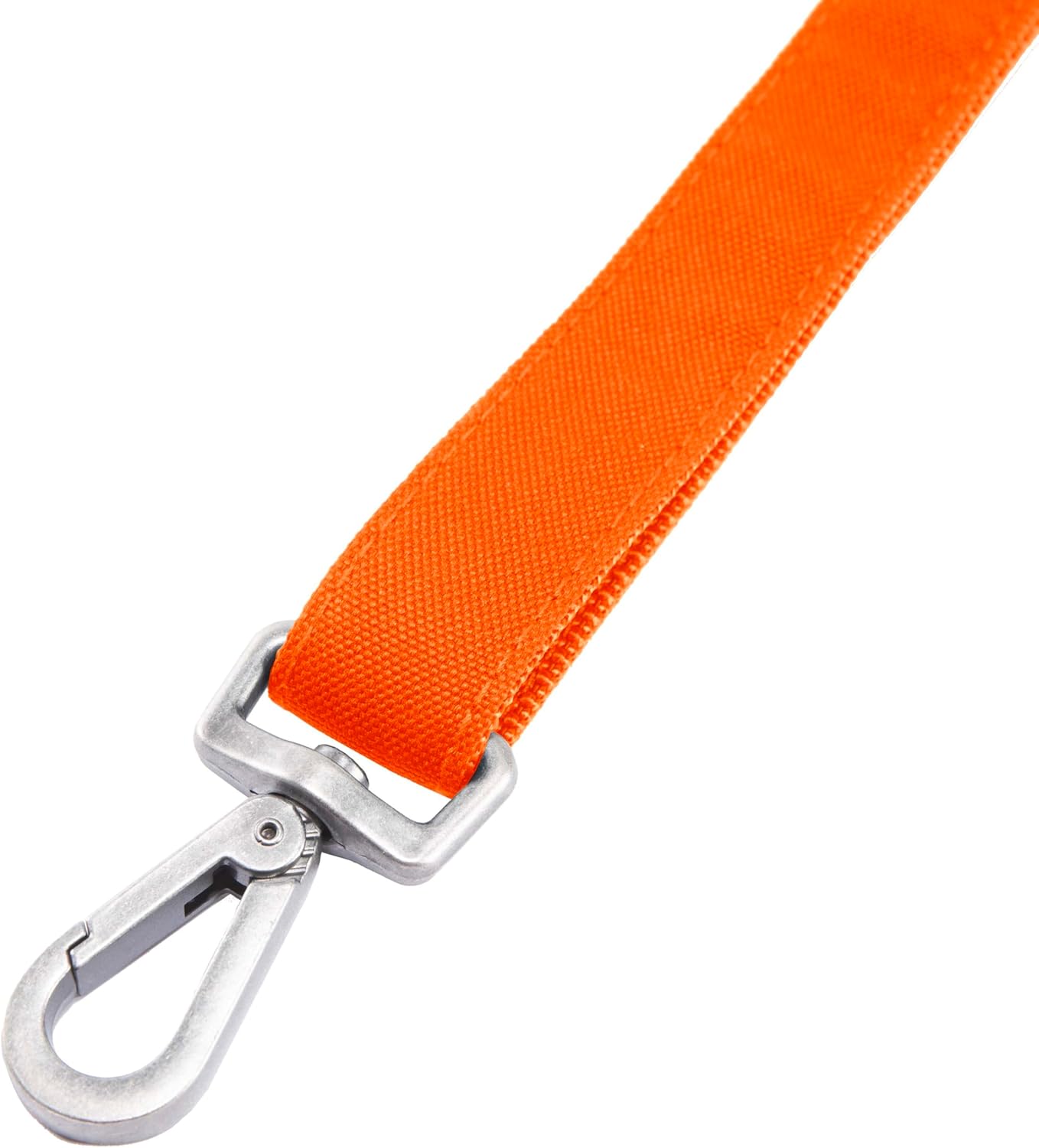 Carhartt Field Dog Leash, Durable 600-Denier Fabric W/Adjustable Metal D-Ring Hardware, Hunter Orange, Large