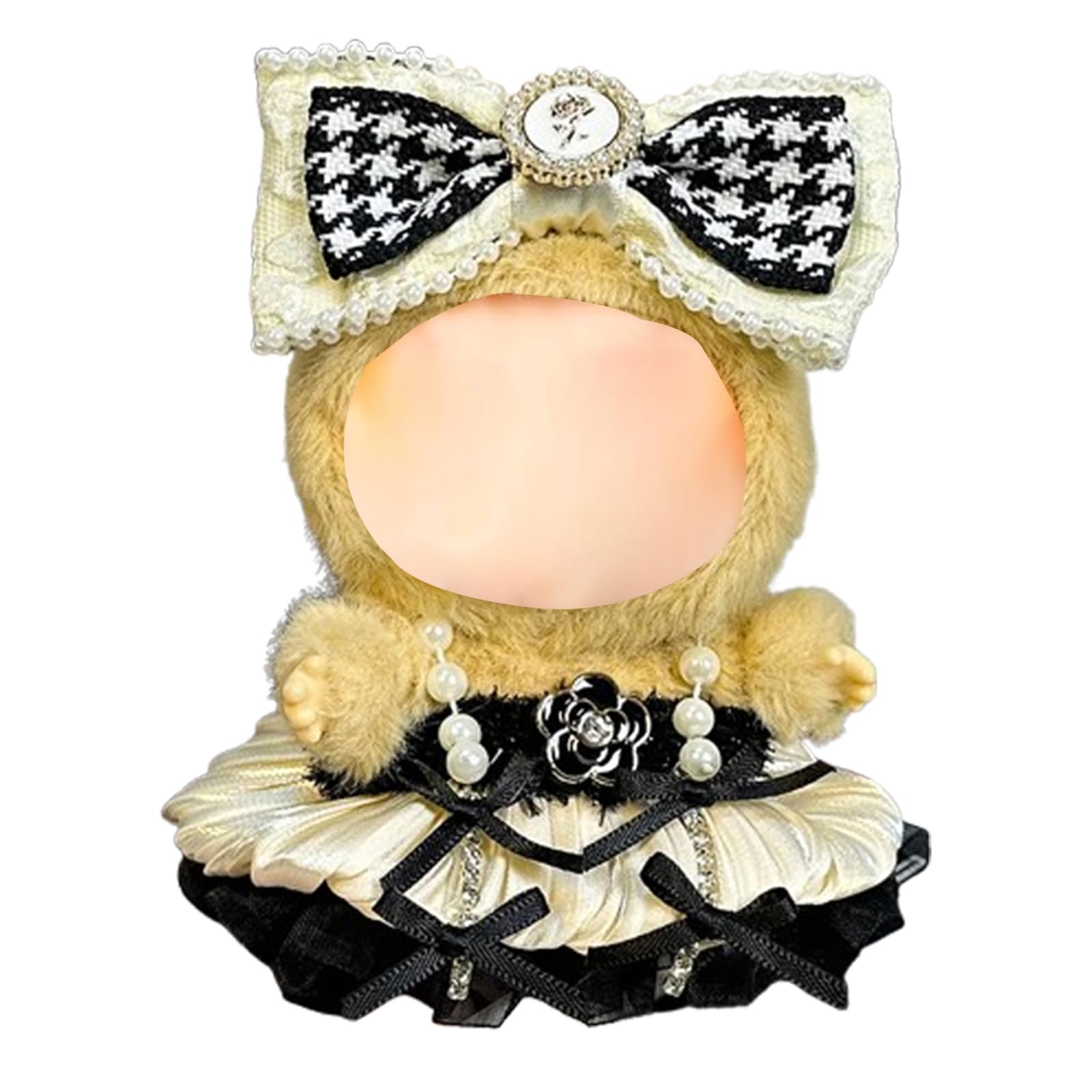 17cm Doll Clothes, 15cm Sitting Plush Dolls Clothes and Outfits