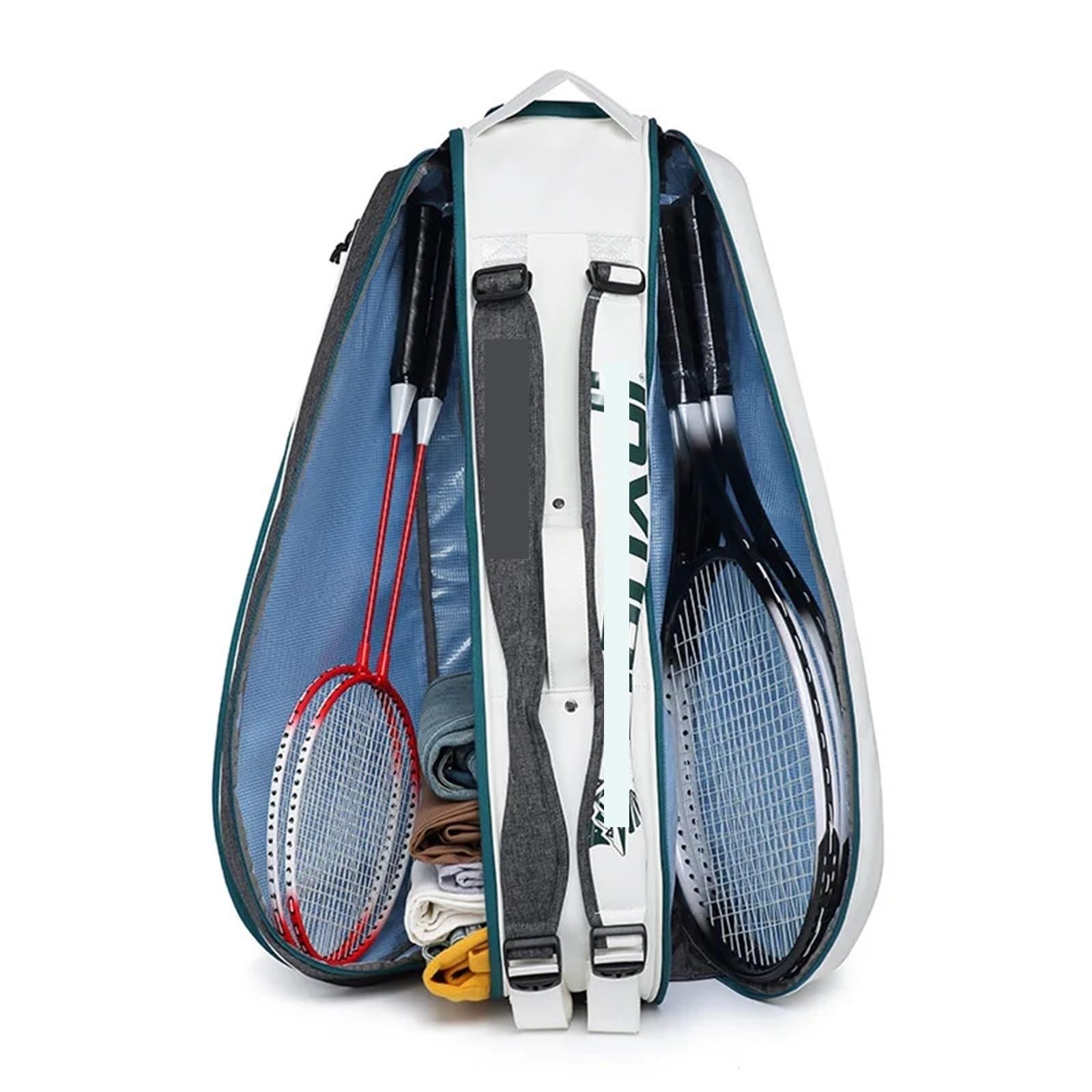 Borsa per Racchetta da Tennis Zaino professionale for racchette da tennis, confezione da 6