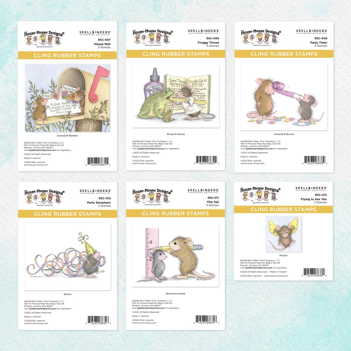 Spellbinders House-Mouse Every Day Collector Bundle