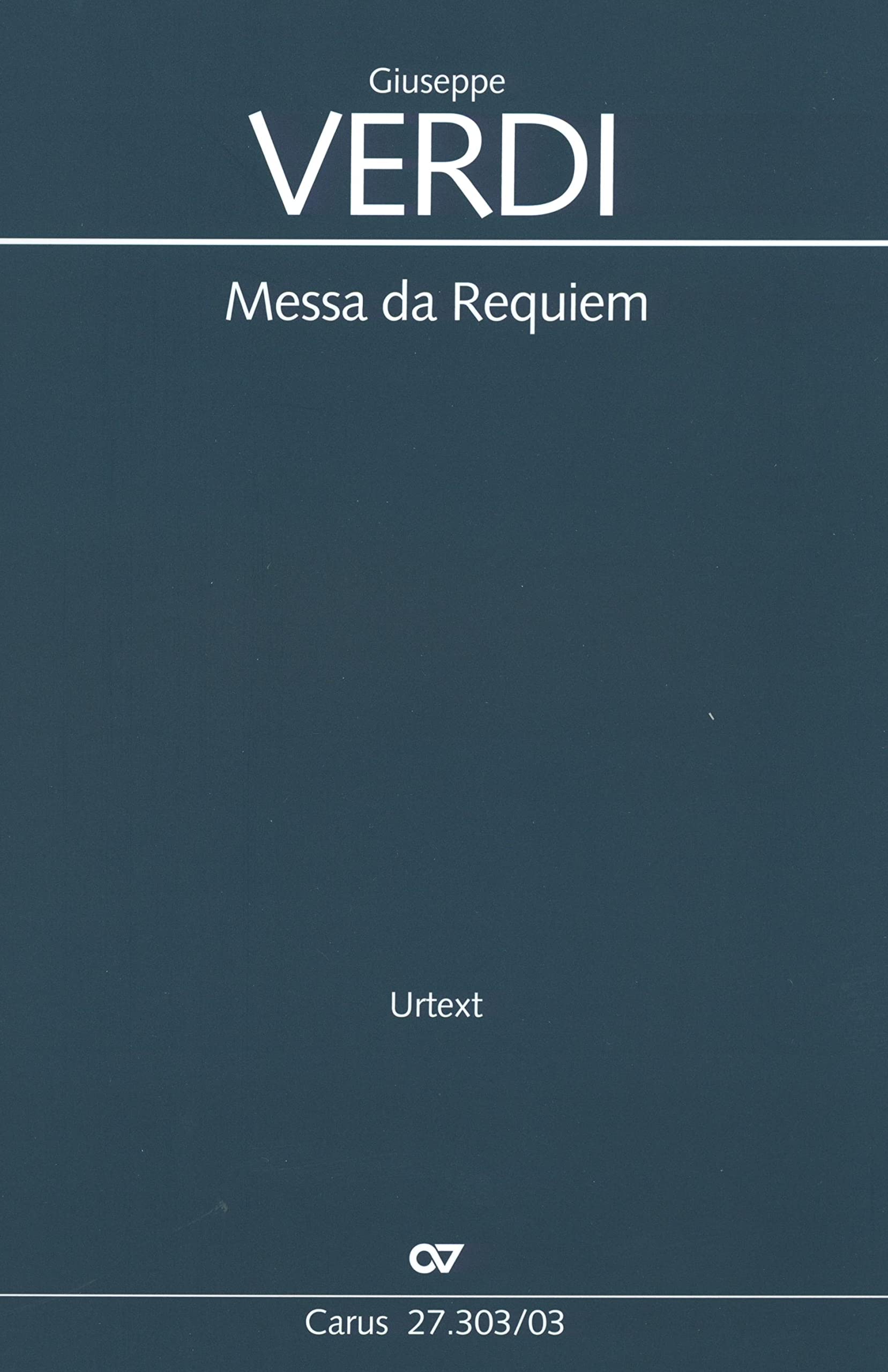 Messa da Requiem (Carus-Verlag publications)