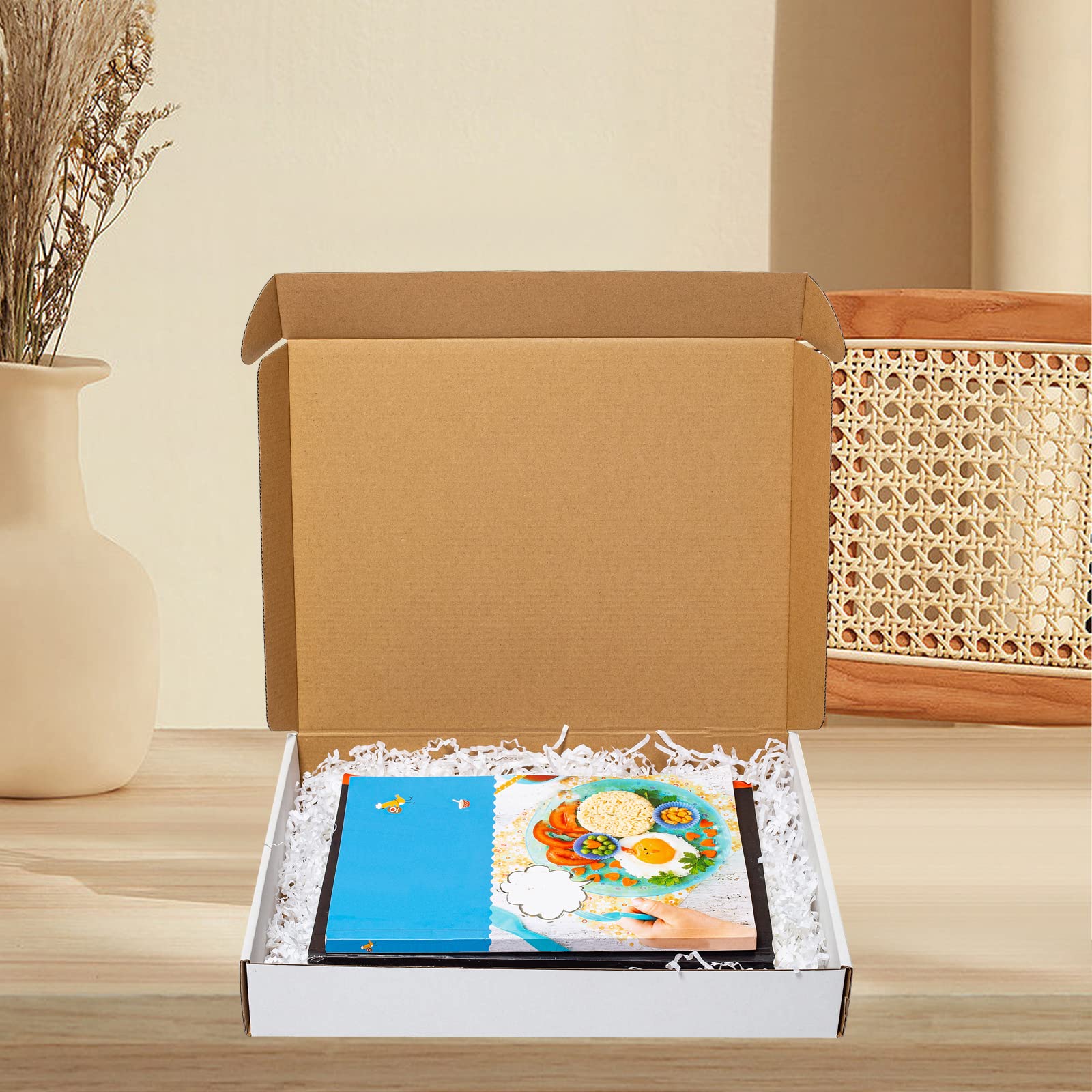 イマン ブレッドボックス ホワイトドリーム Amazon.com: Wowxyz White Shipping Boxes 13x11x3