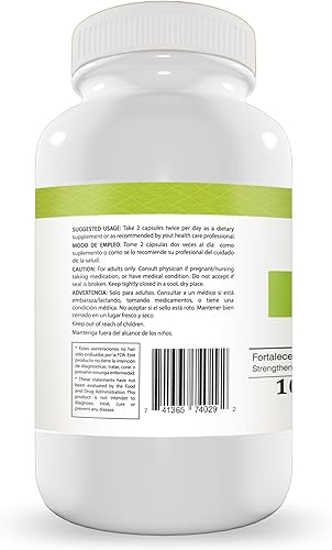 Miniatura 3 de Nature Health Super Mega Detox Clense Capsulas con Alfalfa, Linaza, Cascara Sagrada, Fibra de Trigo y Avena, linaza (100 cápsulas) (1)