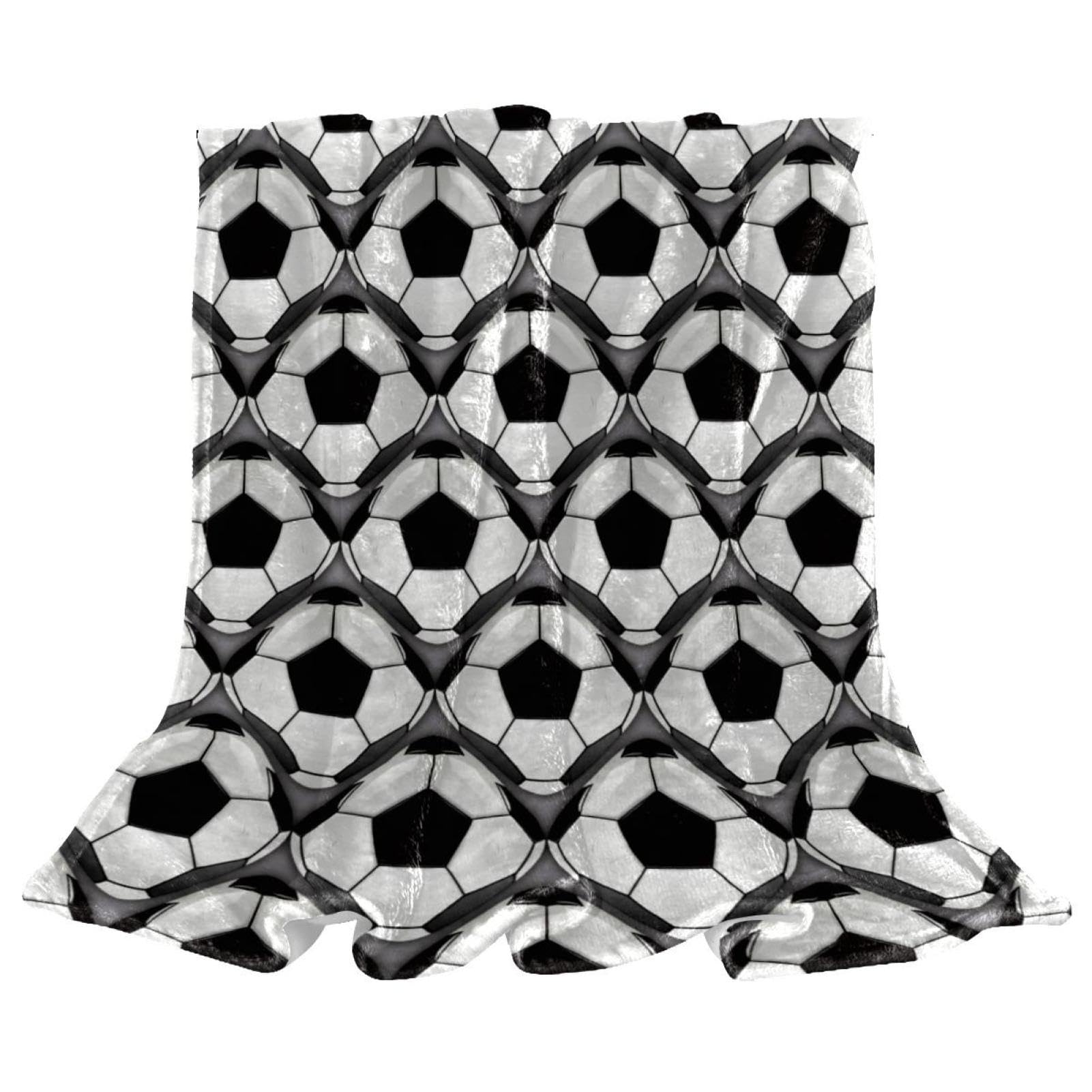 Couverture de football pour se détendre sur le canapé du salon en hiver