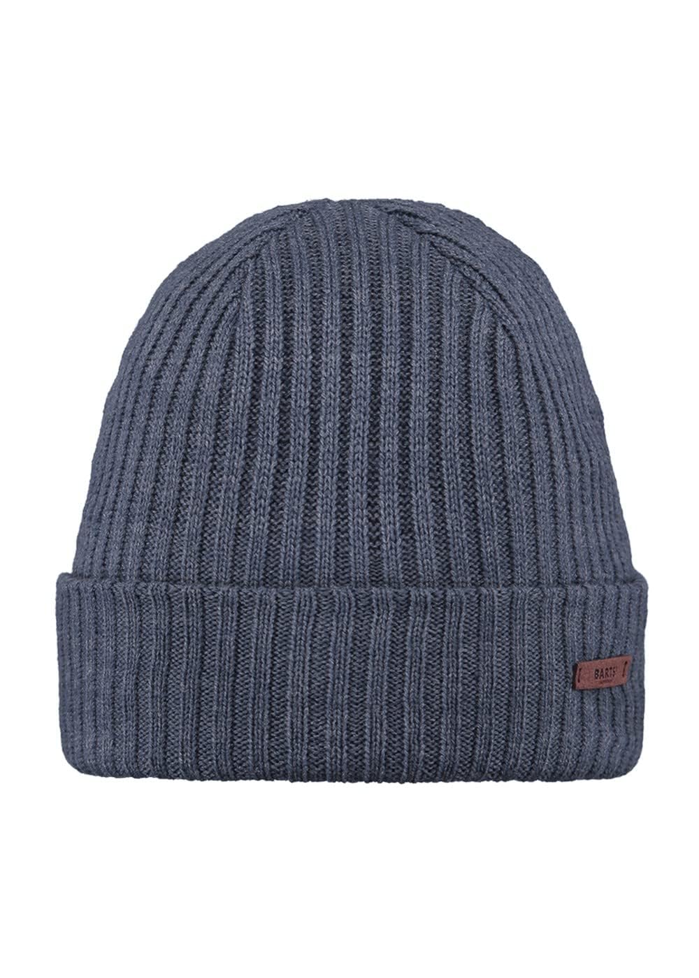 Barts Wilbert Turnup Men's Beret Hat, Blue, One Size