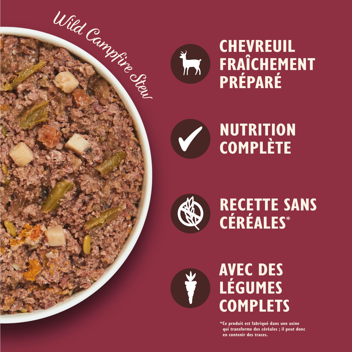 Lily’s Kitchen Fabriqué à partir d’ingrédients naturels Boîte d’Aliments humides pour Chiens Adulte au Chevreuil, au Faisan et au Saumon 6 x 400g