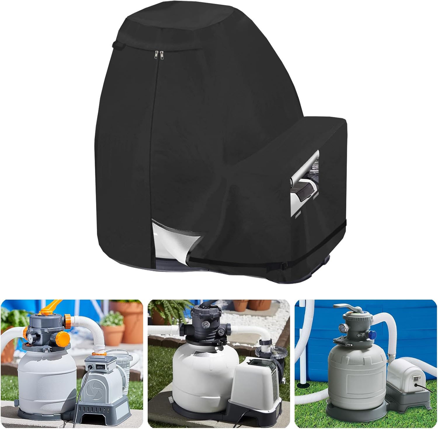 Bitubi Sand Filter Pump Cover for INTEX Krystal Clear Sand