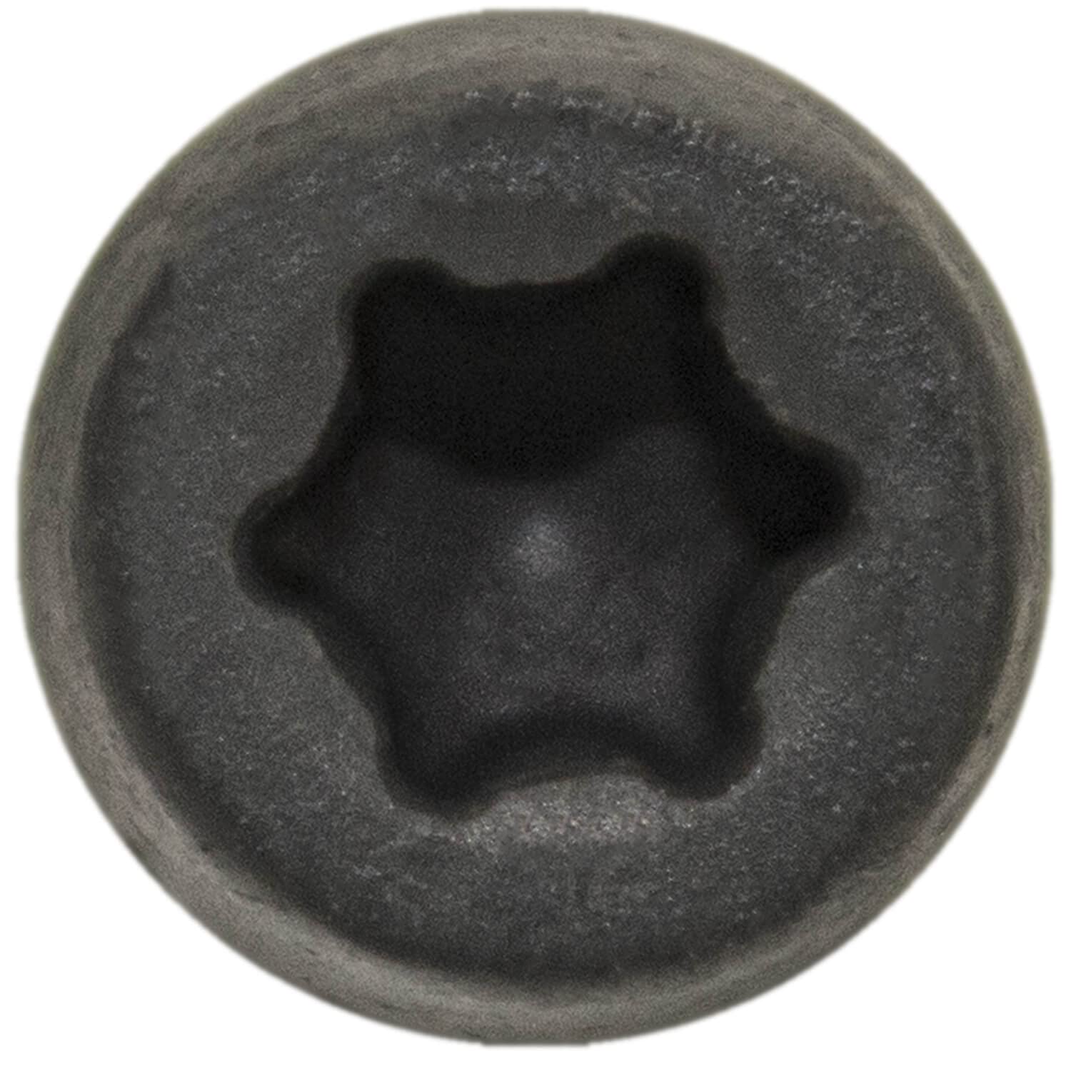 10 x 1-3/4" Gray Birch Composite Decking Screws. Exterior Coated, Pressure Treated and ACQ Lumber Compatible. Use T20 Torx/Star Dive Bit (Full Box ~2250 Screws)