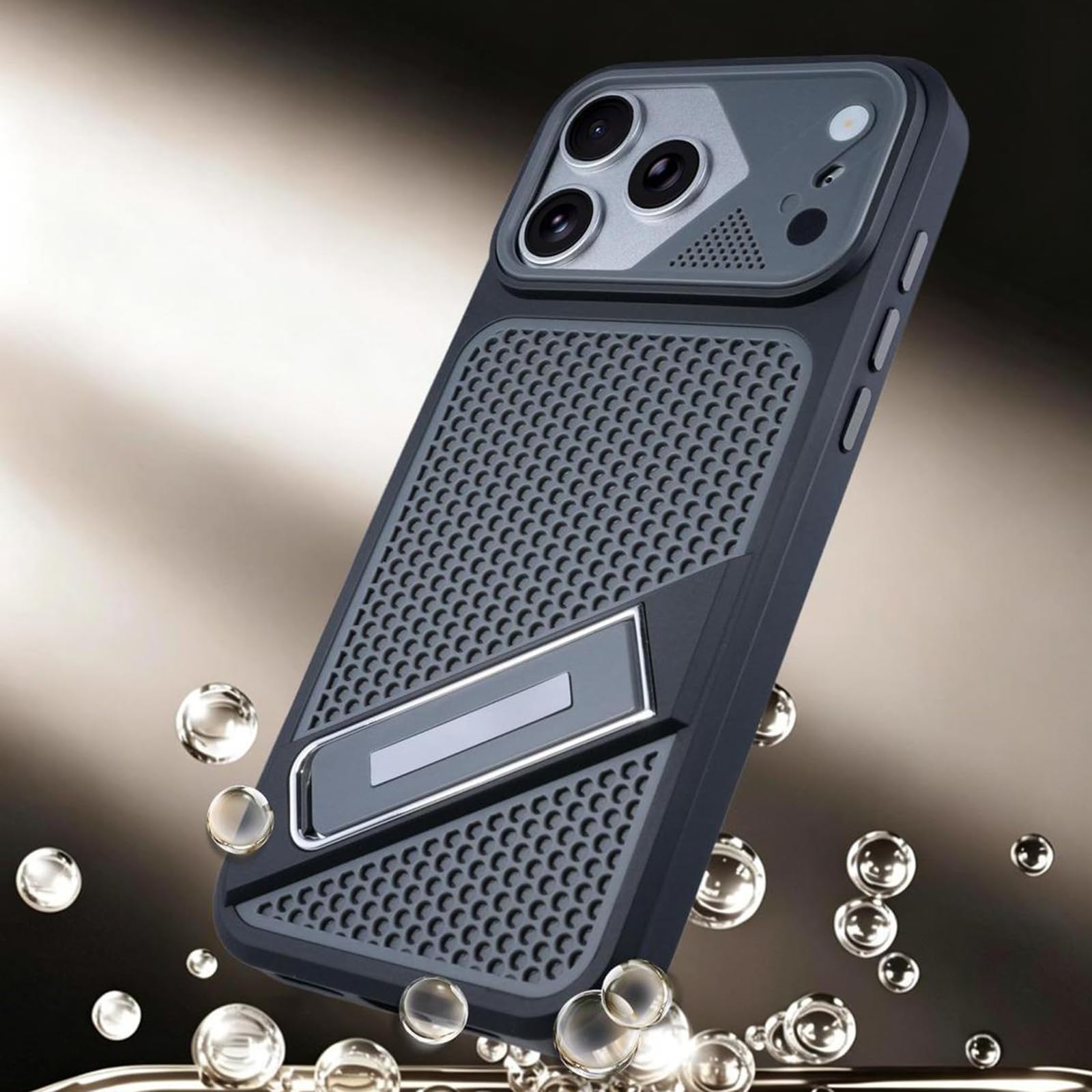 Delgado Funda para iPhone 18 Pro Max/18 Pro, Esmerilada Disipación de Calor