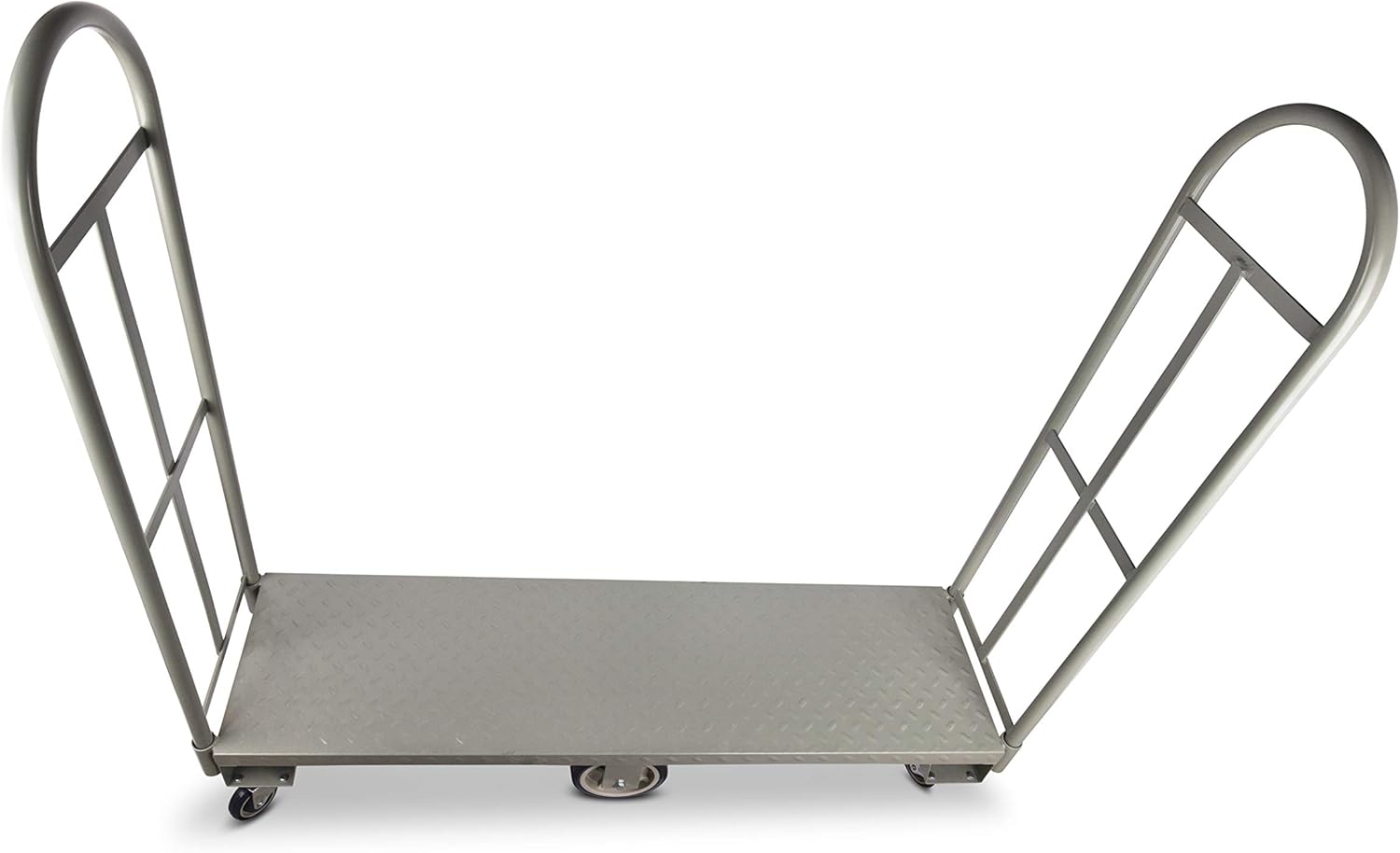 Heavy Duty, Narrow Aisle U-Boat Platform Truck Dolly, 16x60 Steel Deck, 2000 Lbs. Capacity : Industrial & Scientific