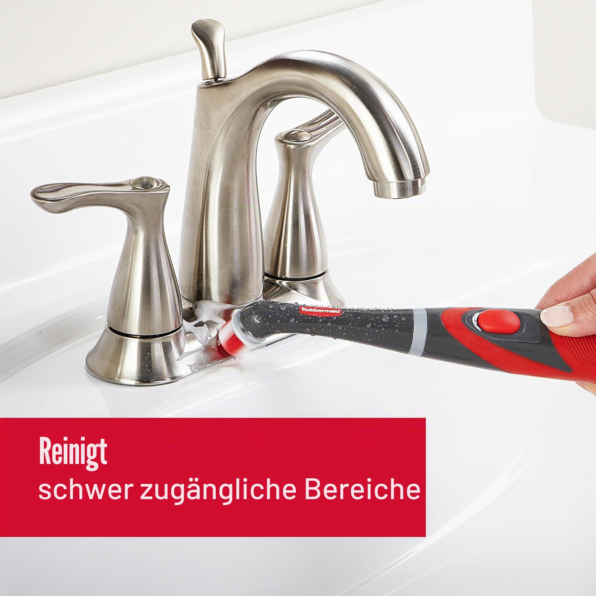 Rubbermaid Reveal Power Scrubber mit 1,27 cm Reinigungskopf (1839685)