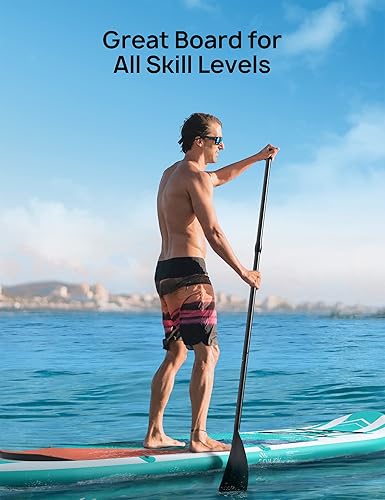 Miniatura 3 de EVAJOY Tablas de remo, 10 pies 10 pulgadas x 32 pulgadas x 6 pulgadas tabla de remo inflable para todos los niveles de habilidad, incluida tabla de