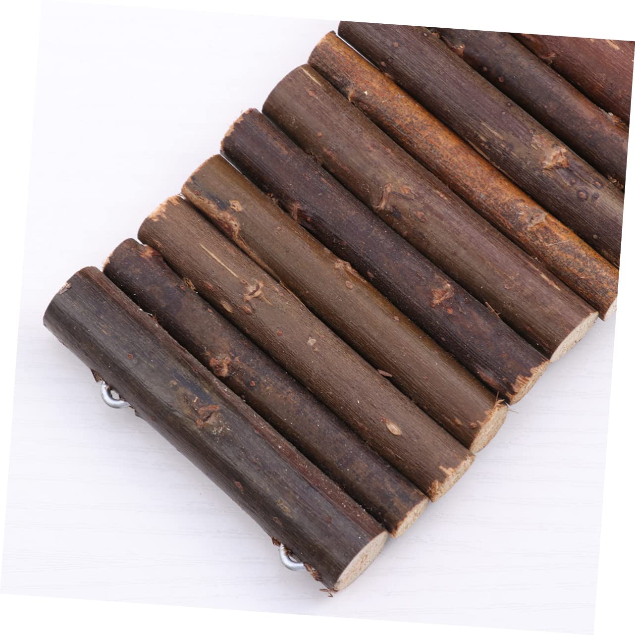 COLLBATH Pet Ladder Bridge Wooden Hamster Toy Bird Climbing Ladder Chewing Toy Small Pet