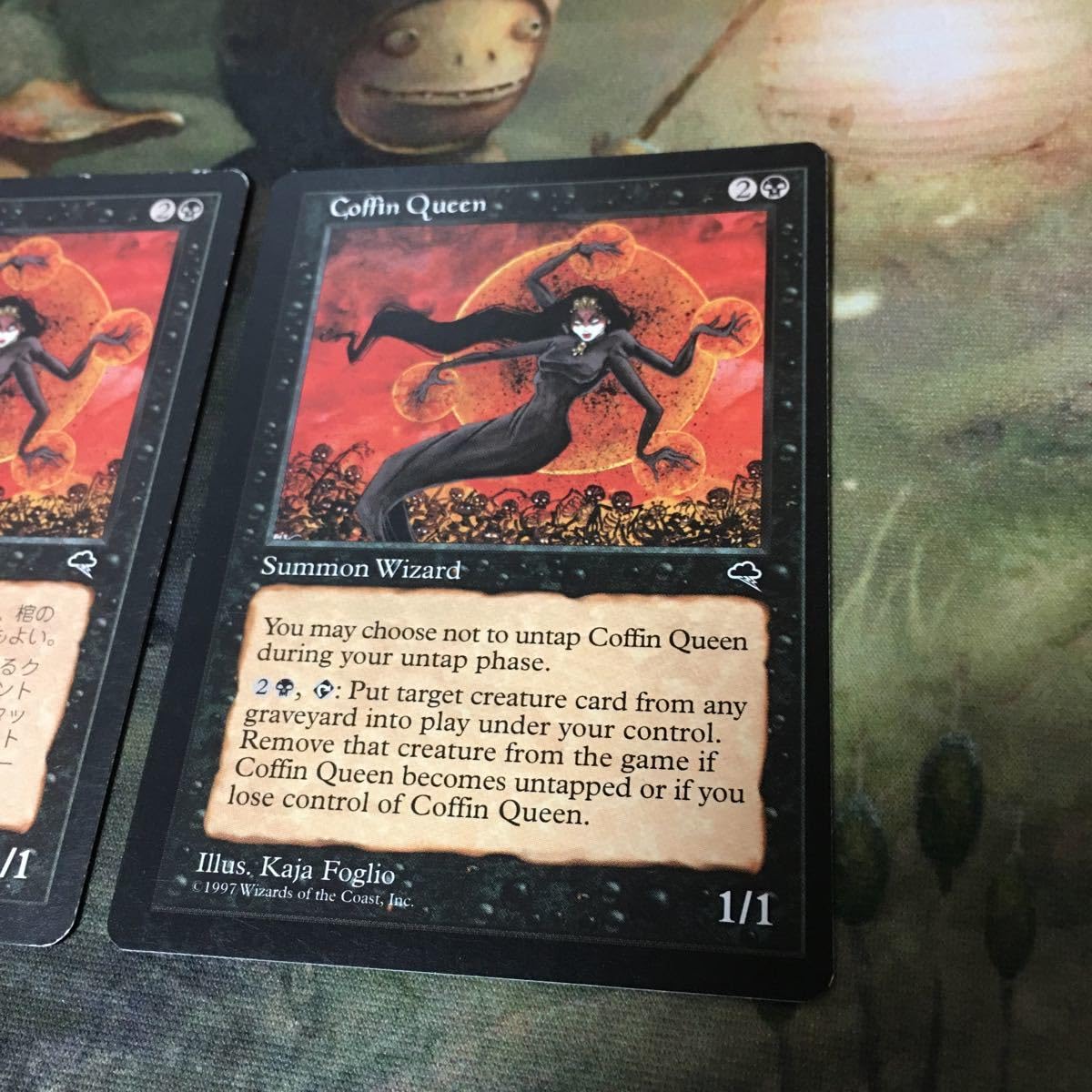 不毛の大地 4枚セット テンペスト 英語 MTG 不毛の大地 英語版 4枚