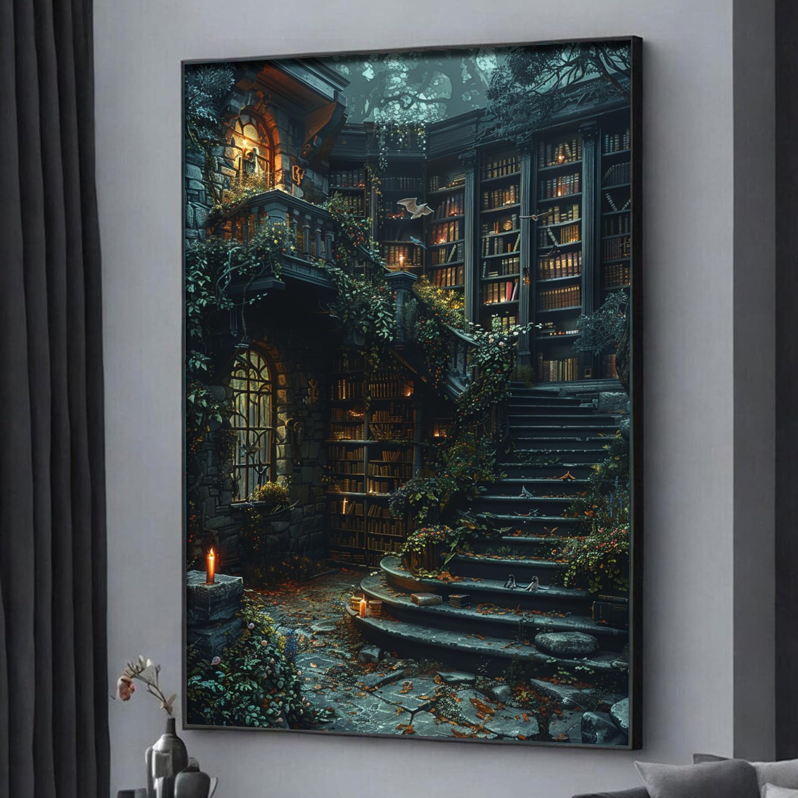 洋書 WALL ELEMENTS ART WALL Holport Abstract Canvas Wall Art (Set of 2) | Ashley