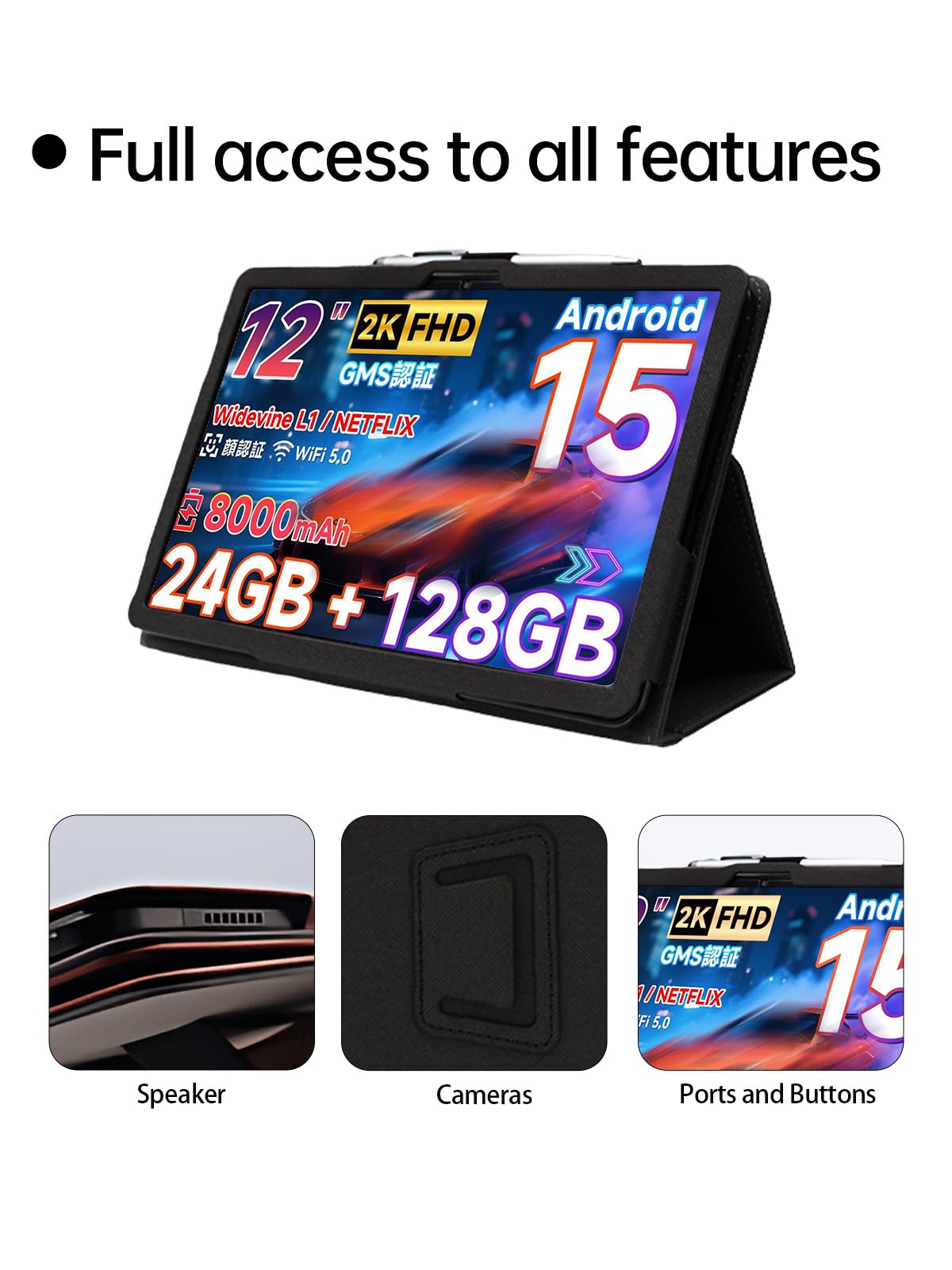 Amazon.co.jp: SVITOO P108タブレット12インチ用ケース、WUNIAK