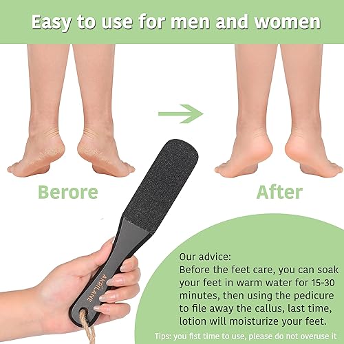 Miniatura 4 de Limas de pie para pies  Removedor de callos de madera para piel muerta  Exfoliante de calidad de spa, raspador de pies para piel muerta