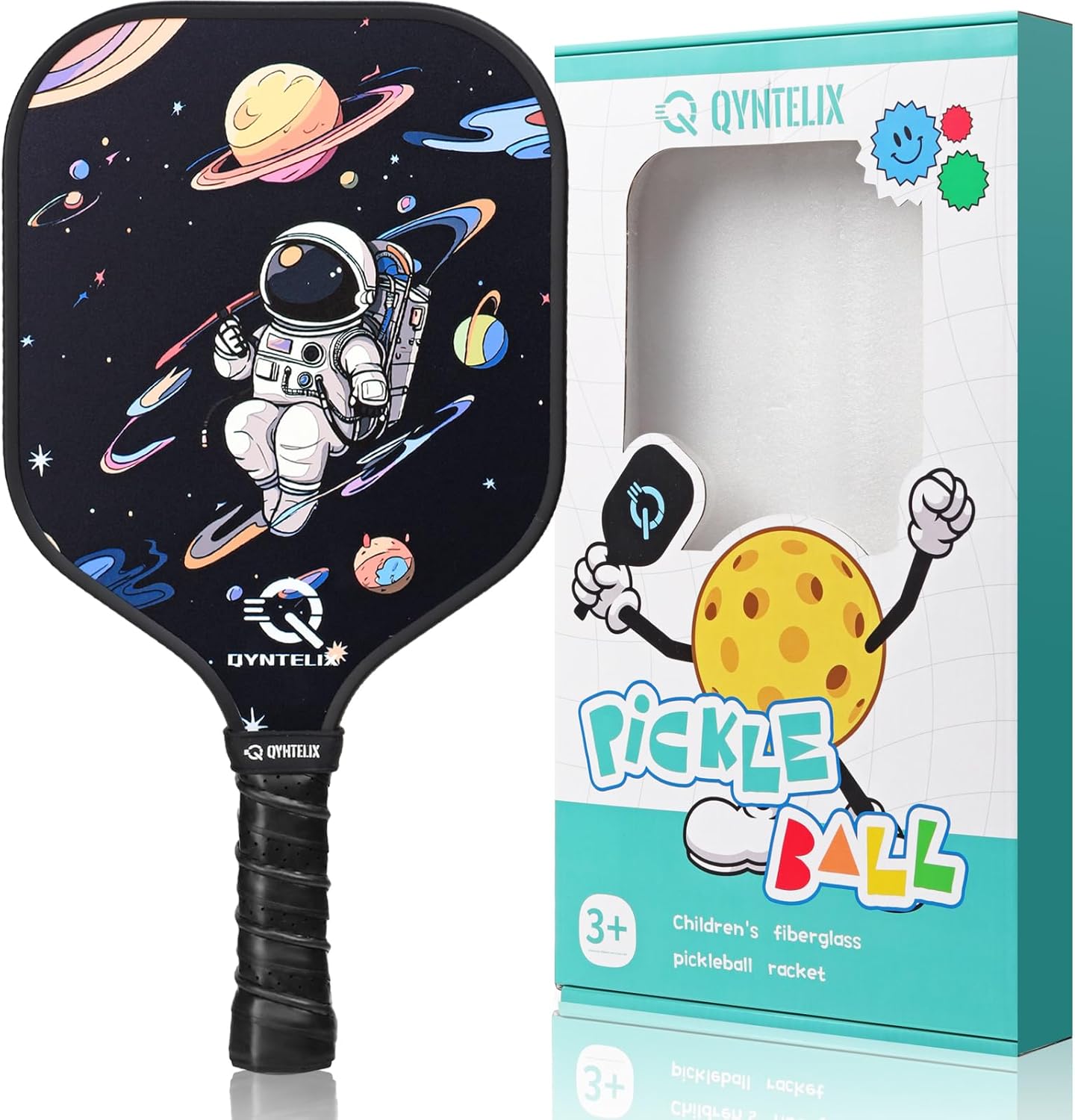 Amazon.com : Qyntelix Kids Pickleball Paddle - Astronaut Galaxy ...