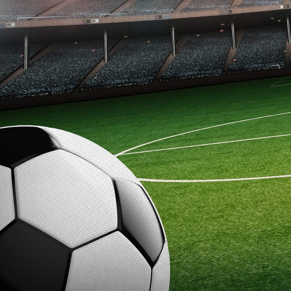 Soccer Stadium Landscape Polyester Wall Tapestry 40x60 Inch