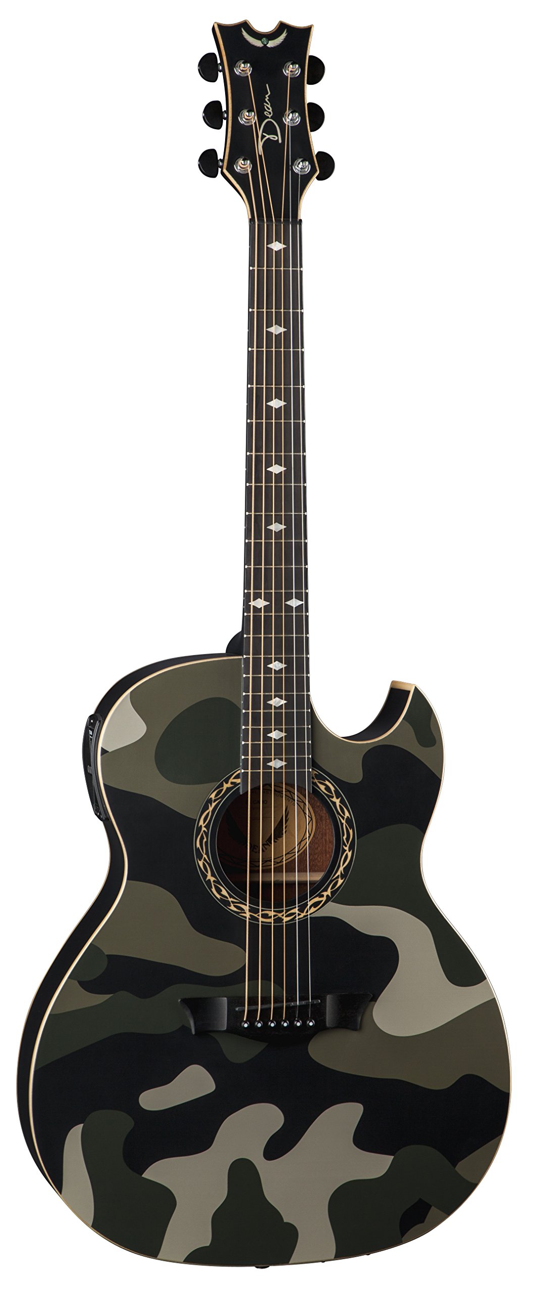 Amazon | Dean ディーン Guitars EX CAMO Exhibition エレアコ with
