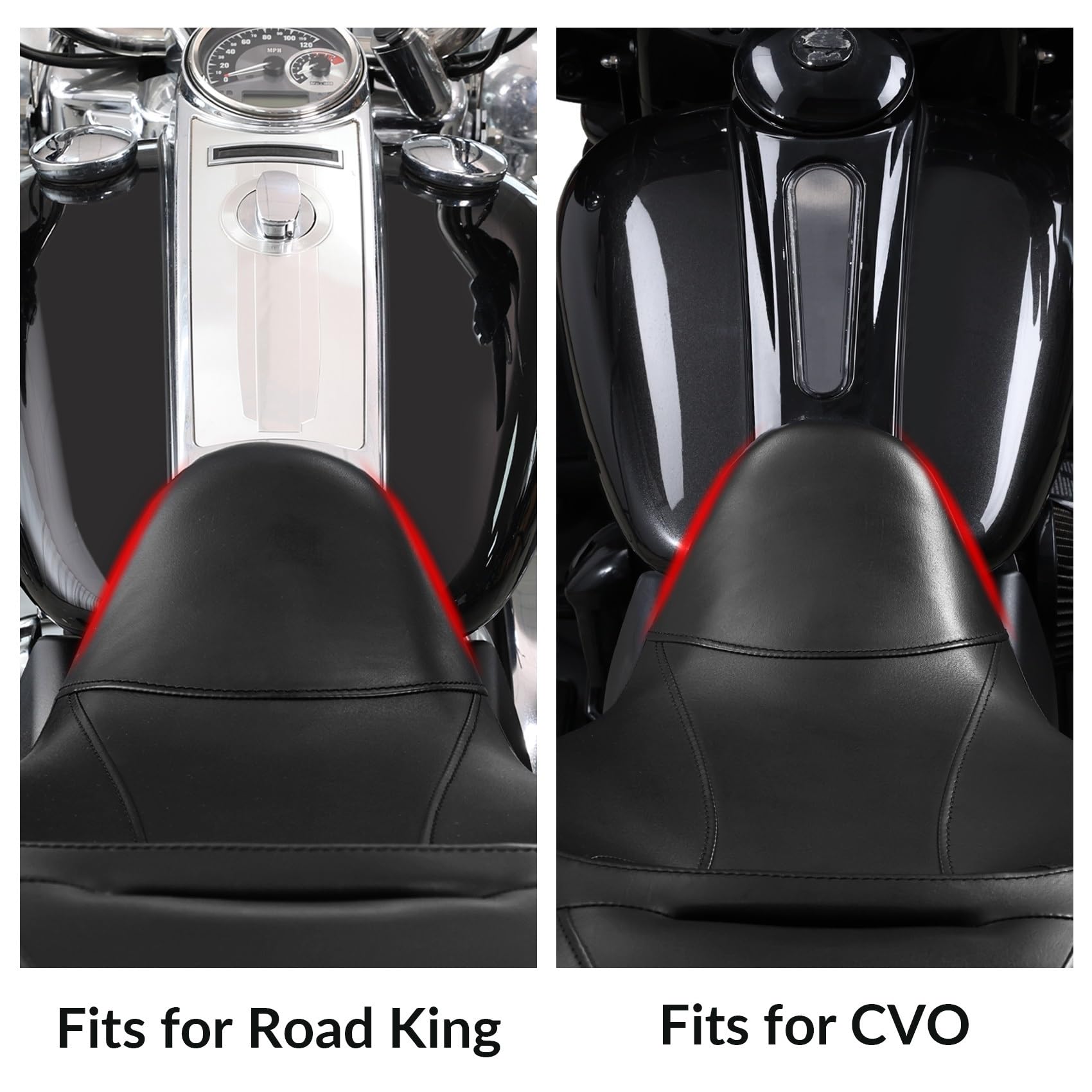 Do Touring CVO Electra Street Glide Special Road King Siedzisko | Fotel pasażera kierowcy(Desert)