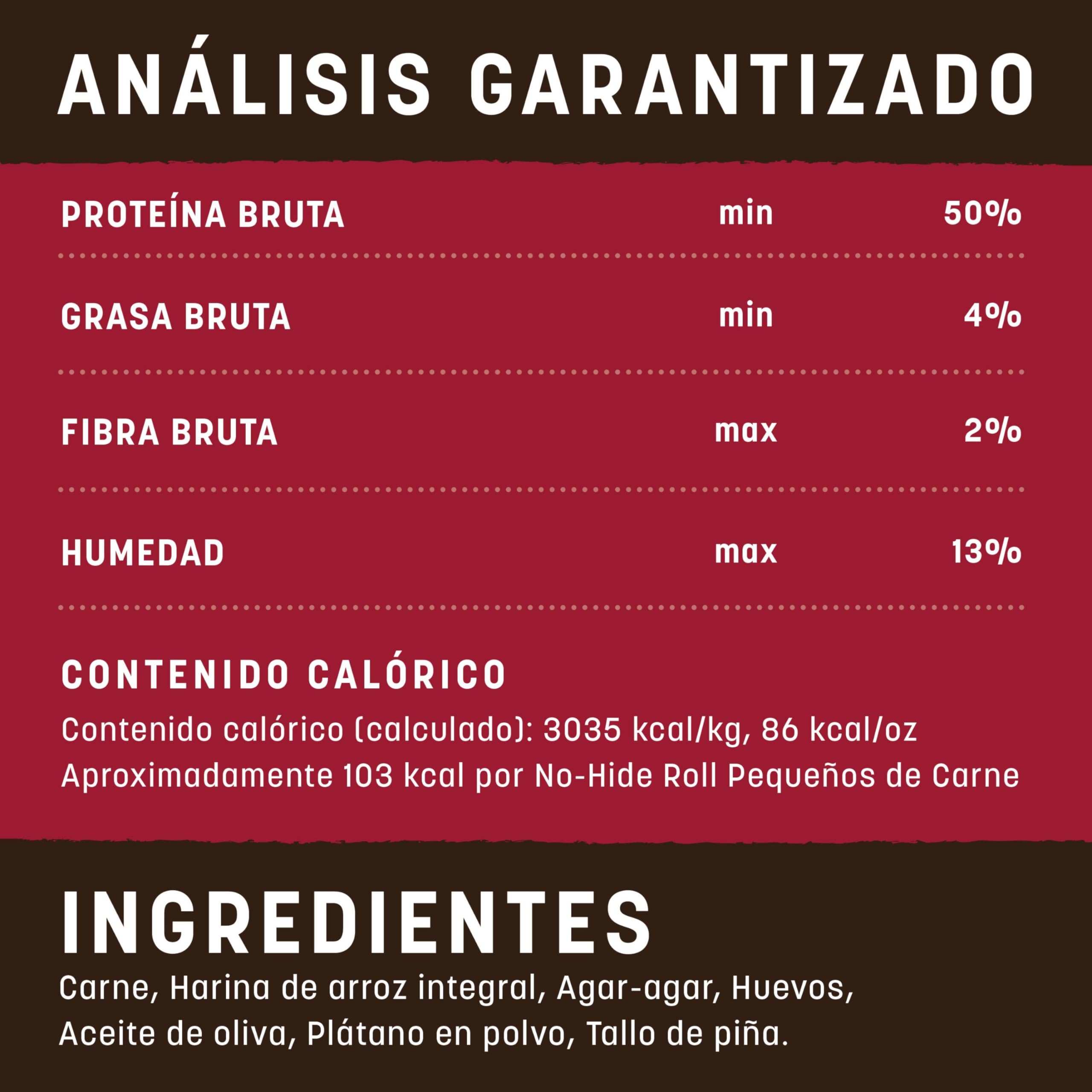 Earth Animal No Hide Golosinas masticables pequeñas con Sabor a Vacuno, Alternativa Natural al Cuero Crudo, Duradero, para Perros | Golosinas para Perros pequeños (1 Paquete)