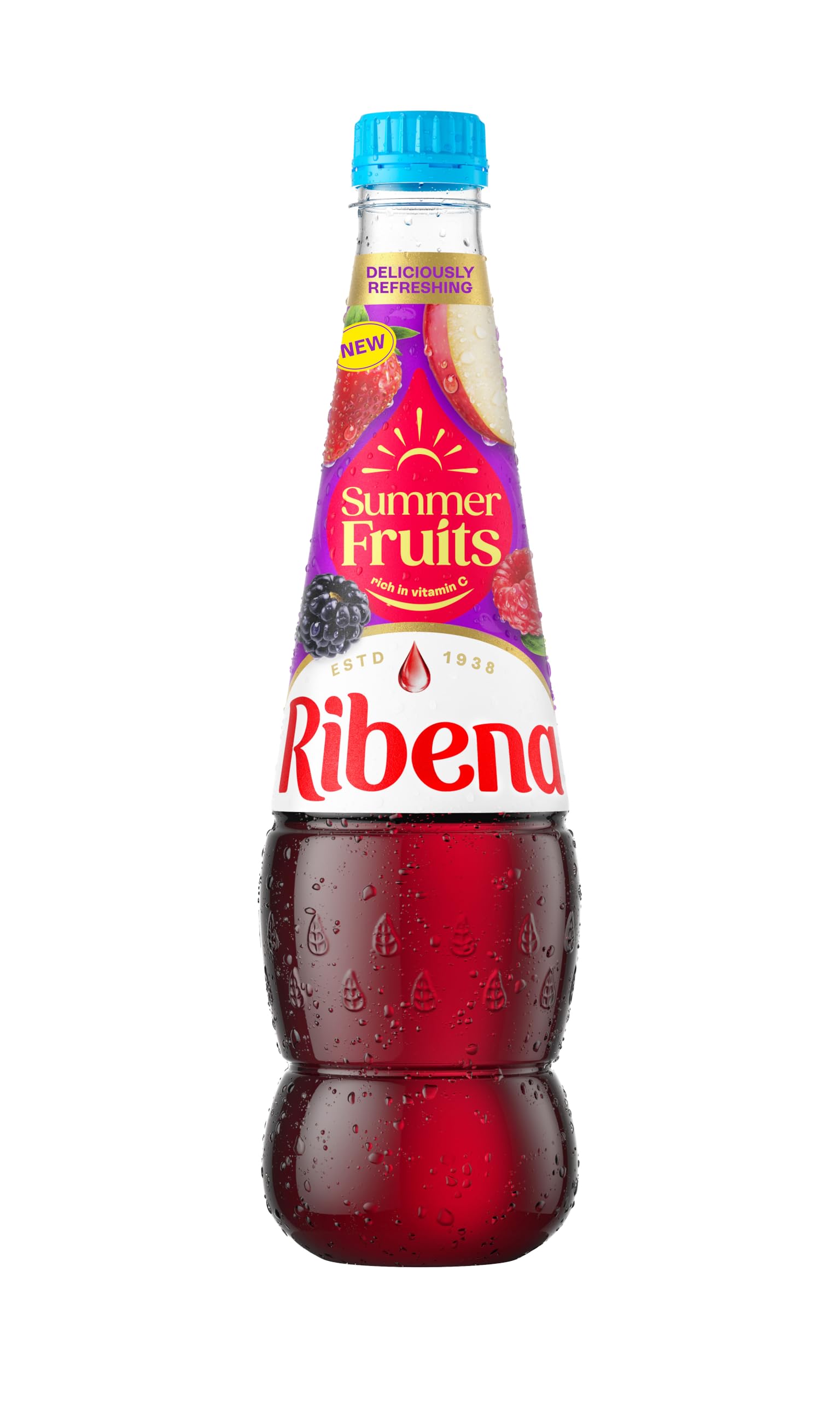 Ribena Blackcurrant Squash 1.5L – Real British Blackcurrants | Rich in Vitamin C | No Artificial Colours or Flavours | 100% Recycled Plastic Bottle — view 9