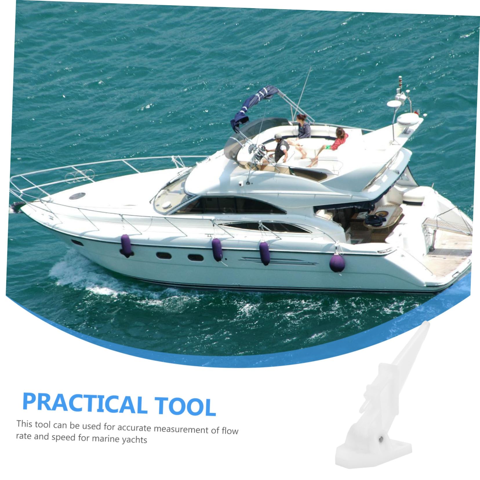 LIOOBO Boat Speedometer Pickup Marine Boat Speedometer Kit Reusable for Replacement