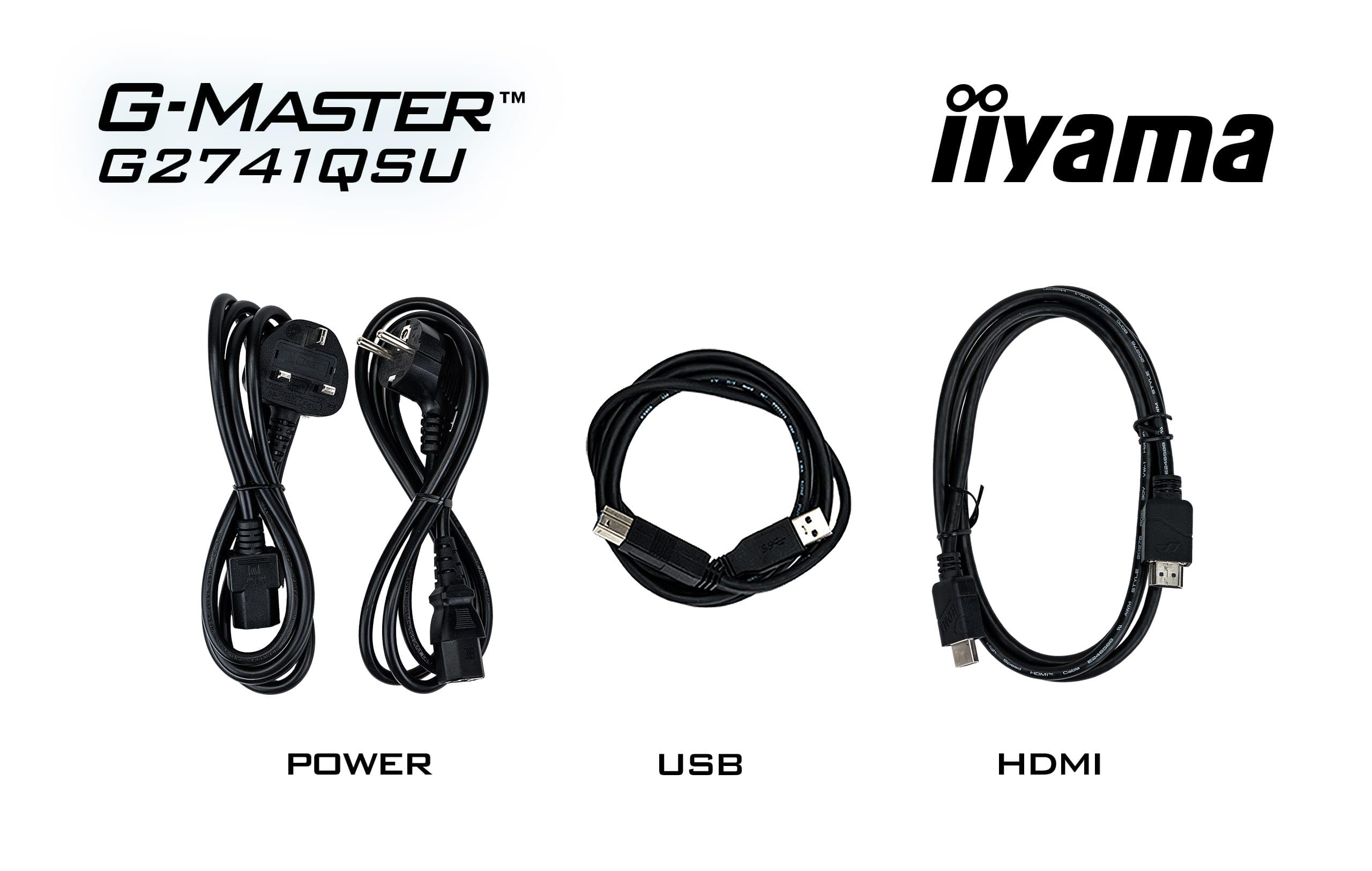 iiyama Ecran G-Master Black Hawk, G2741QSU-B1, IPS, Adaptive Sync, 2560x1440@144Hz, 1ms, Haut-parleurs, HDMI/DP/USB HUB, Black Tuner, NVIDIA G-Sync Compatible